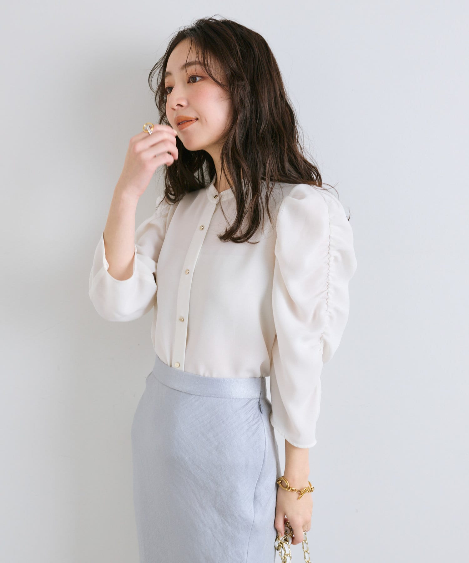 La boutique BonBon - La boutique BonBon 大人のボウブラウス 待望の再入荷！・大人のボウブラウス】ドットボウタイブラウス