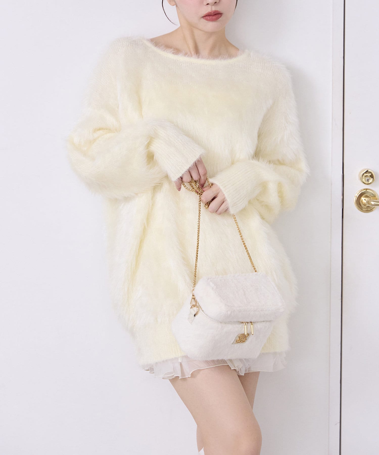 one after another】オトナの甘ニットワンピ | NICE CLAUP / OLIVE des