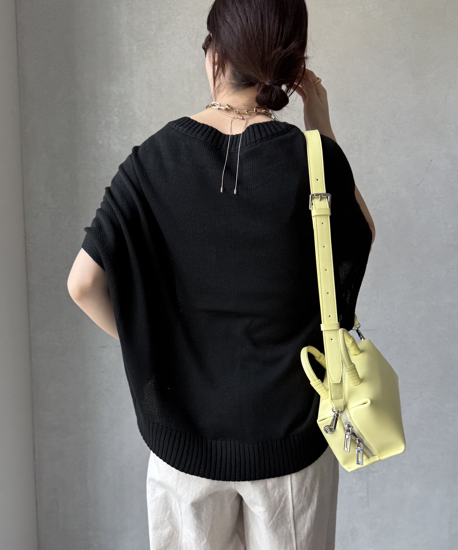 DOUDOU(ドゥドゥ) 【WEB限定】変形ダブルジップベスト