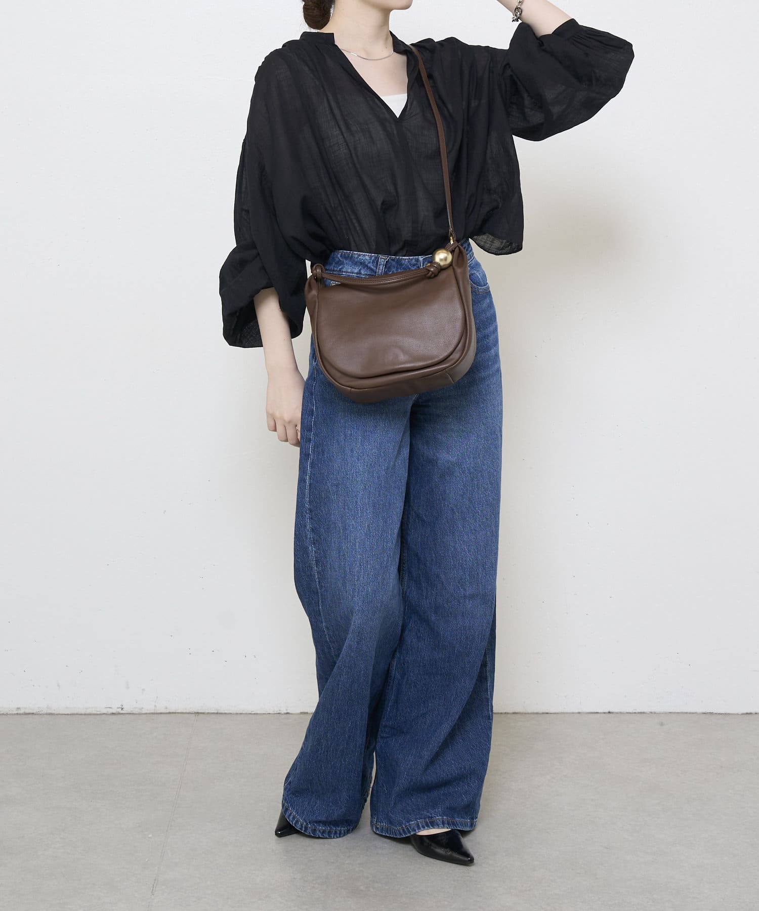 russet(ラシット) 【russet× BEARDSLEY】2wayフラップショルダーバッグ