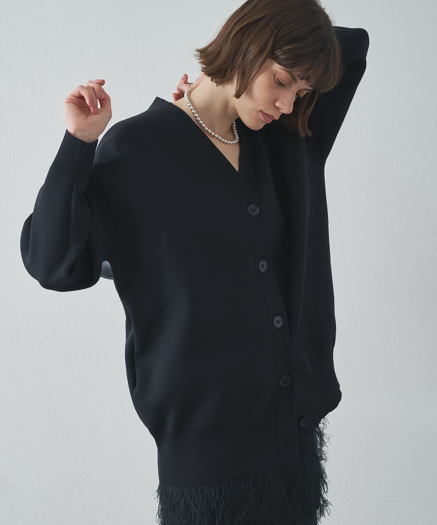 ドローイングナンバーズ　ロングカーディガン 今月の名品 Vol.7 『Loose long knit cardigan』 | Drawing