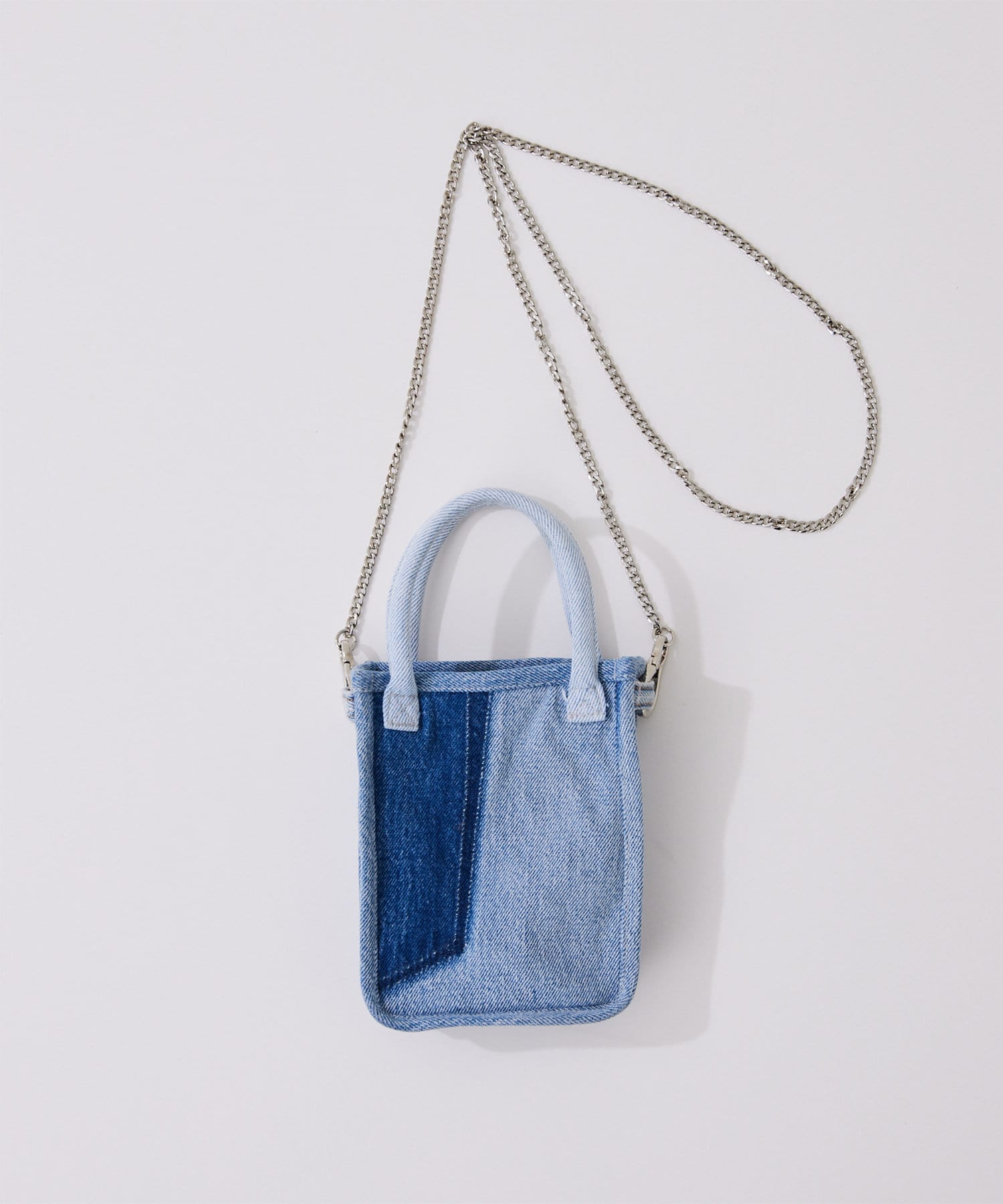 Whim Gazette(ウィム ガゼット) 【Jeanie Blue】STUDS MINI TOTE