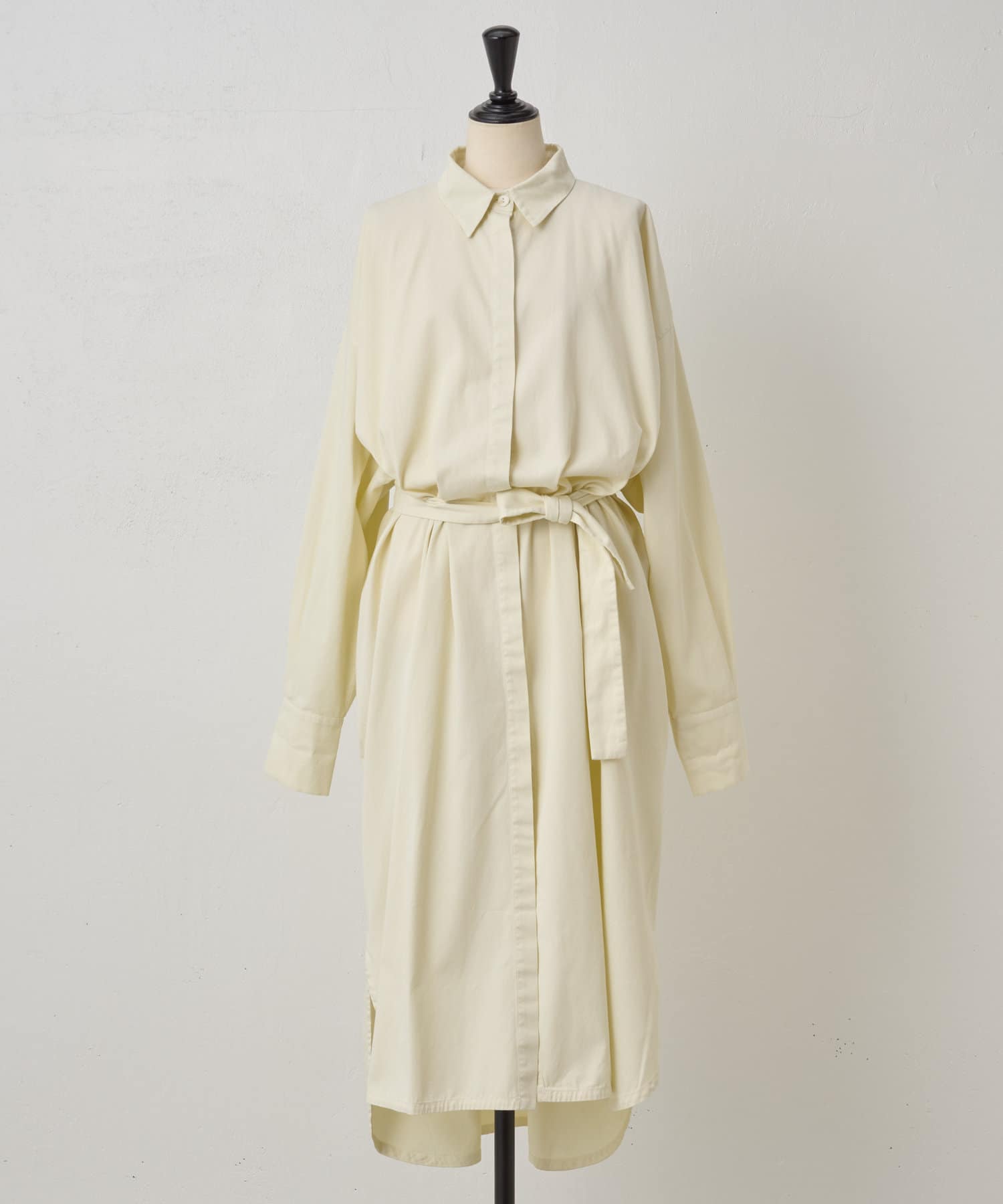 BEARDSLEY(ビアズリー) 《MODERN WEAVING》ベルト付き比翼ワンピース