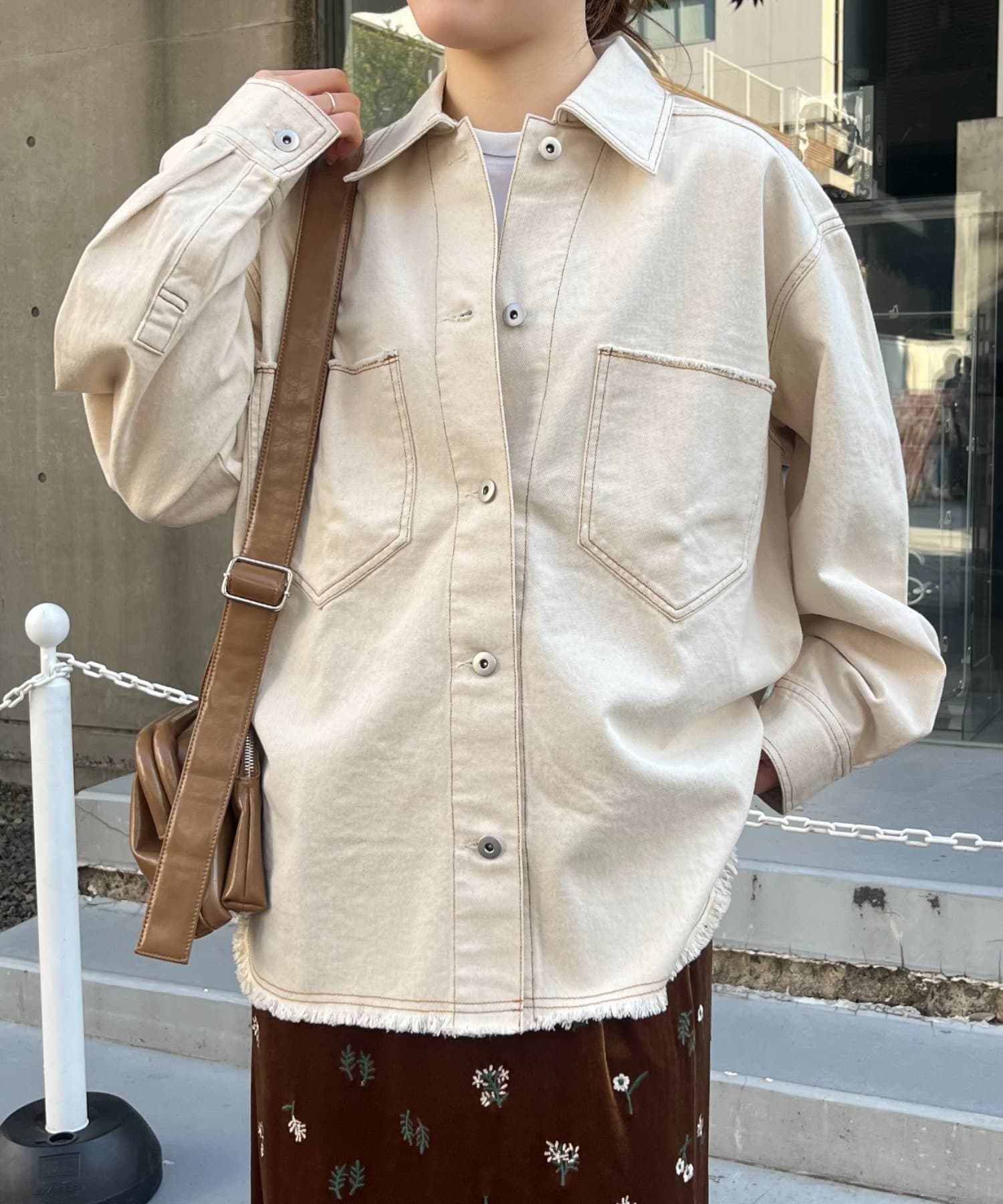 楽天市場】デニムシャツ 長袖 レディース シャツジャケット