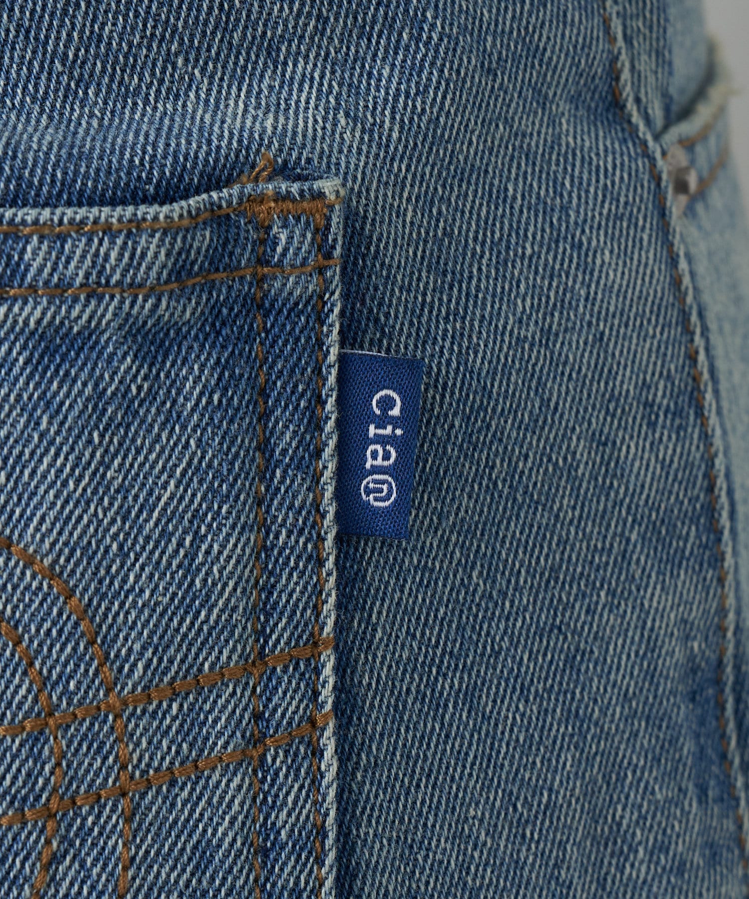 CIAOPANIC(チャオパニック) 【cian denim/シアンデニム】スリークカーブデニム#003