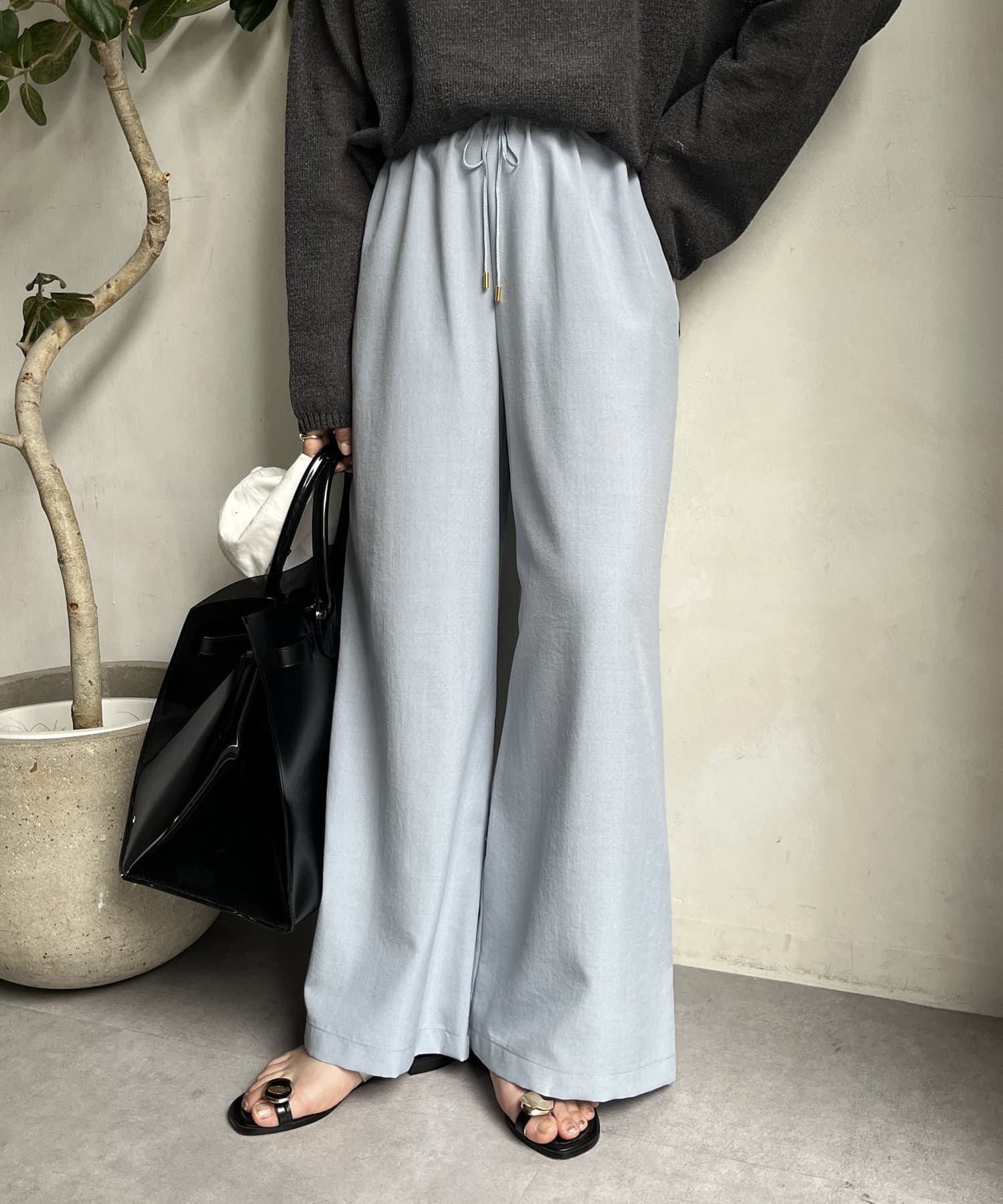 WEB限定】タンブラーブッチャーイージーパンツ | DOUDOU(ドゥドゥ