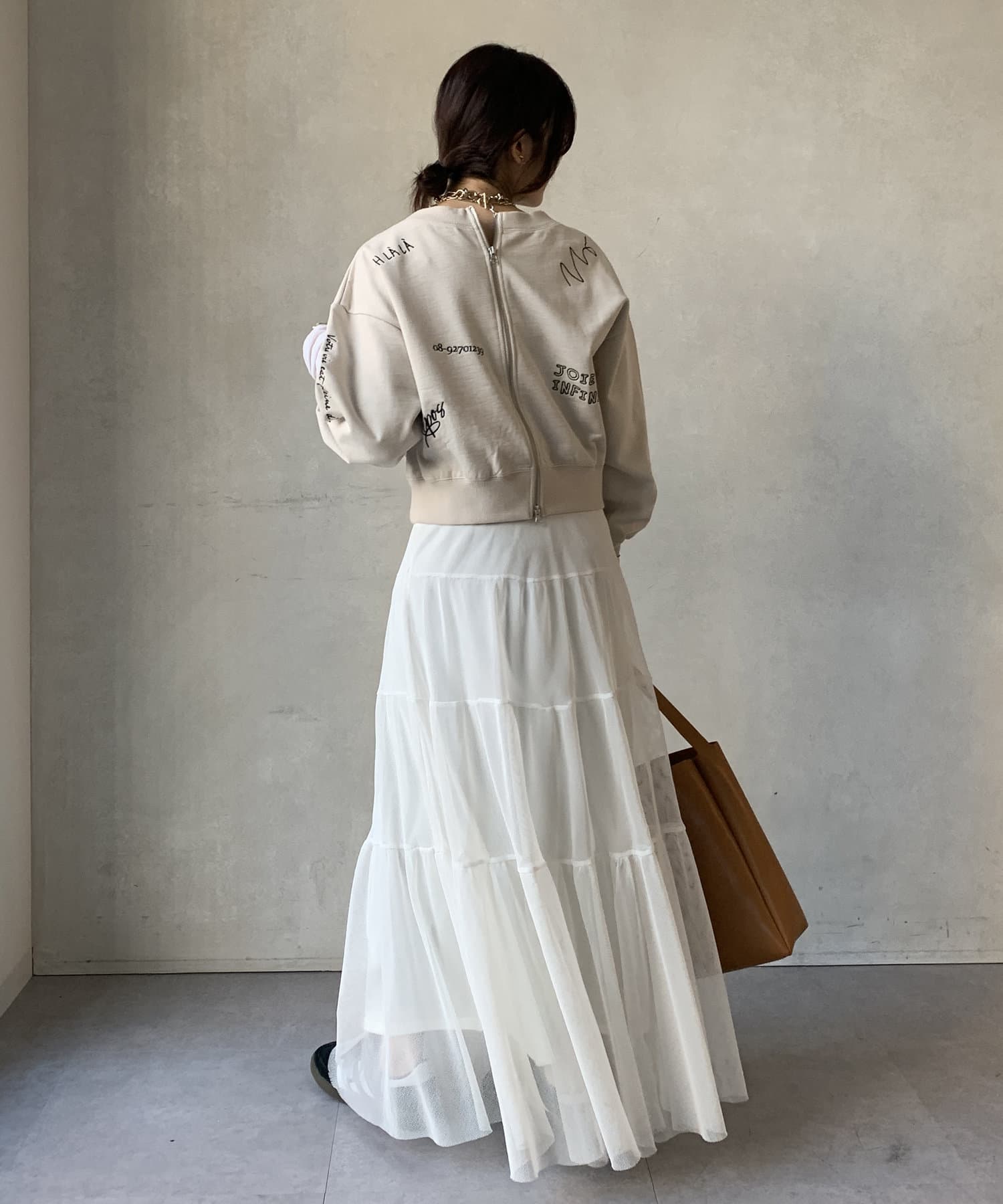 トップス RAKUDO オーガニックコットンカレッジニットトップス(ニット)｜トップス