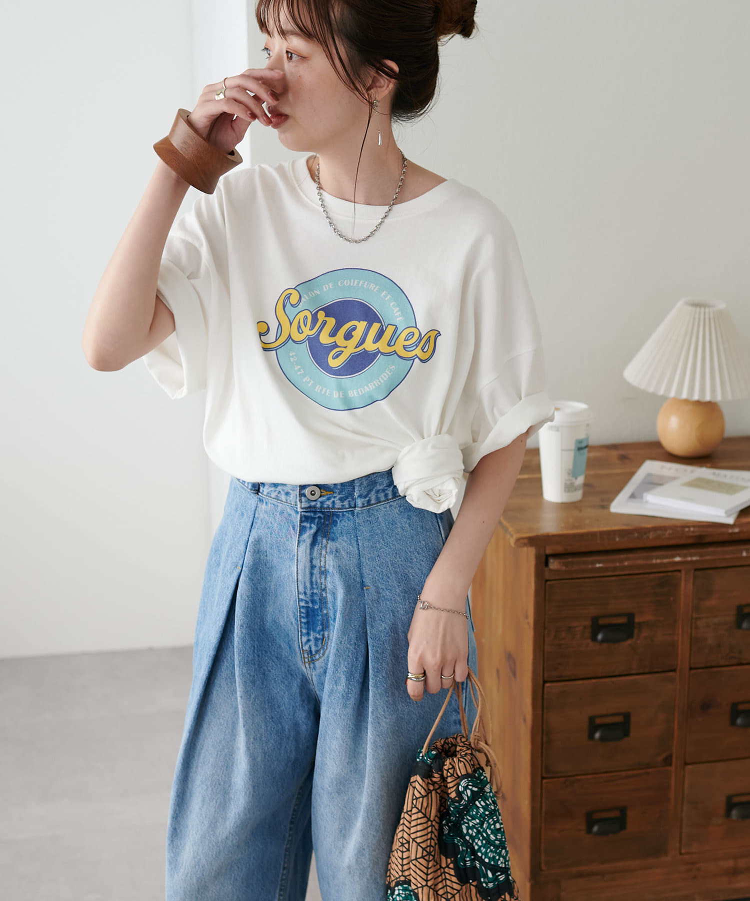 DISCOAT(ディスコート) 【WEB限定】アソートスーベニアTシャツ《ユニセックス》