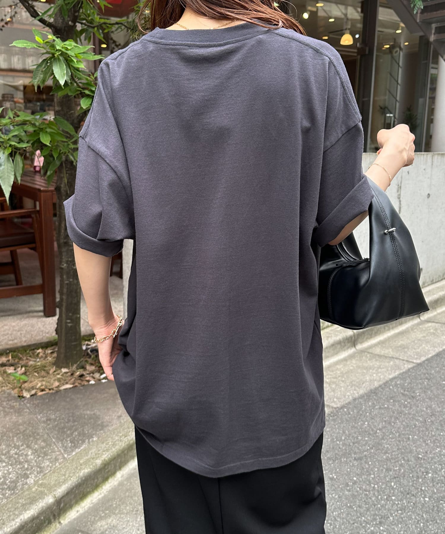 スウェットシャツ ユニセックス 中国風竹刺繍 2色 ユニセックス｜繋がる｜裏毛ハーフジップスウェット｜グラニフ