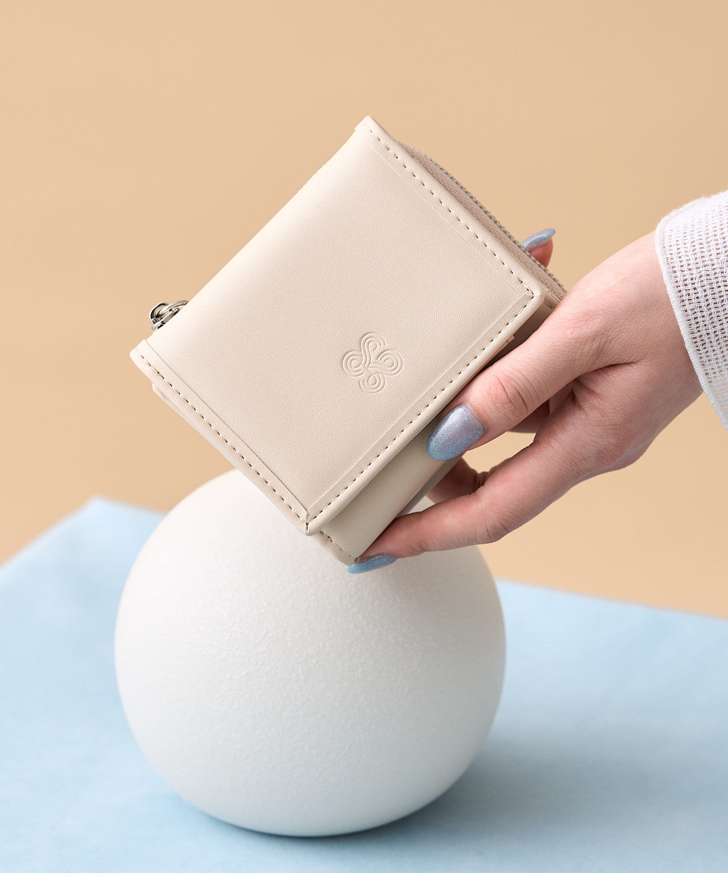 Kastane(カスタネ) レディース 【Kolors like you】mini wallet ライトベージュ