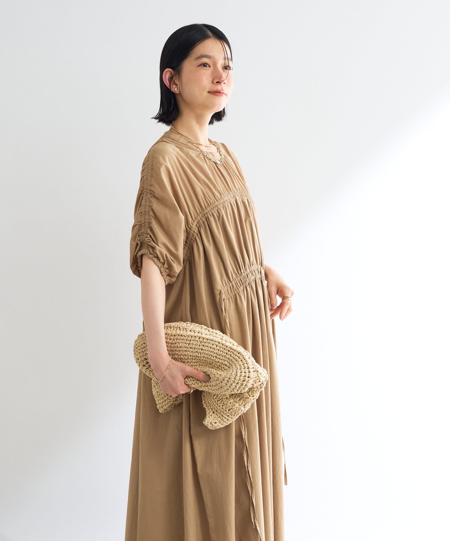 [wonlog] ★女性人気★エントシャーリングワンピース wonlog] ☆女性人気☆エントシャーリングワンピース (wonlog