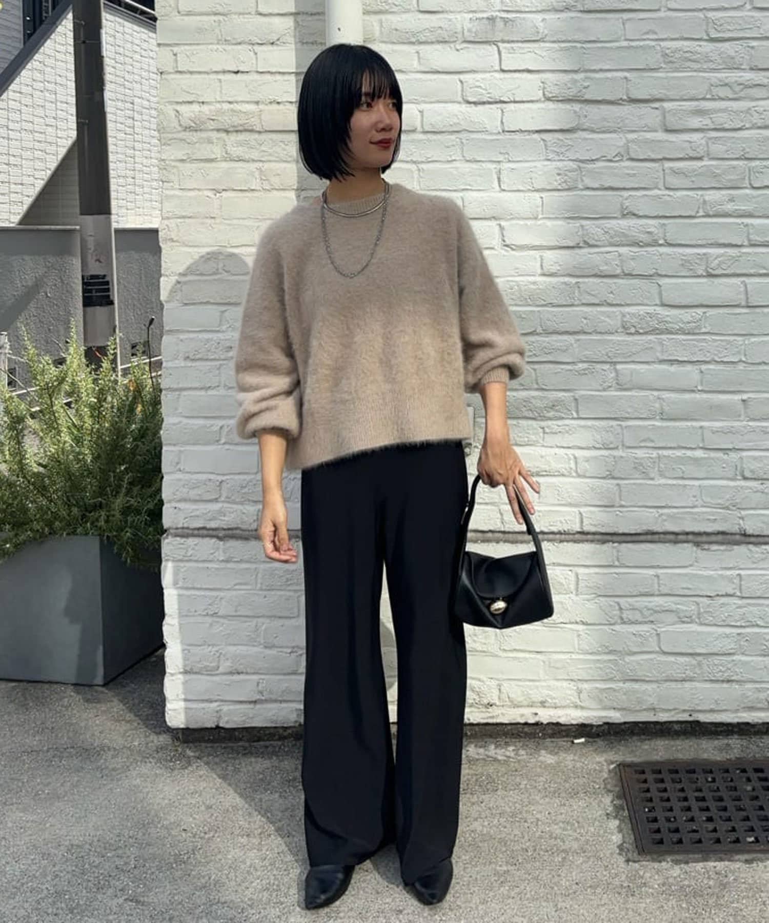 ◆シャリーナ◆ SHENERY】ツイルワイドイージーパンツ | OUTLET(アウトレット