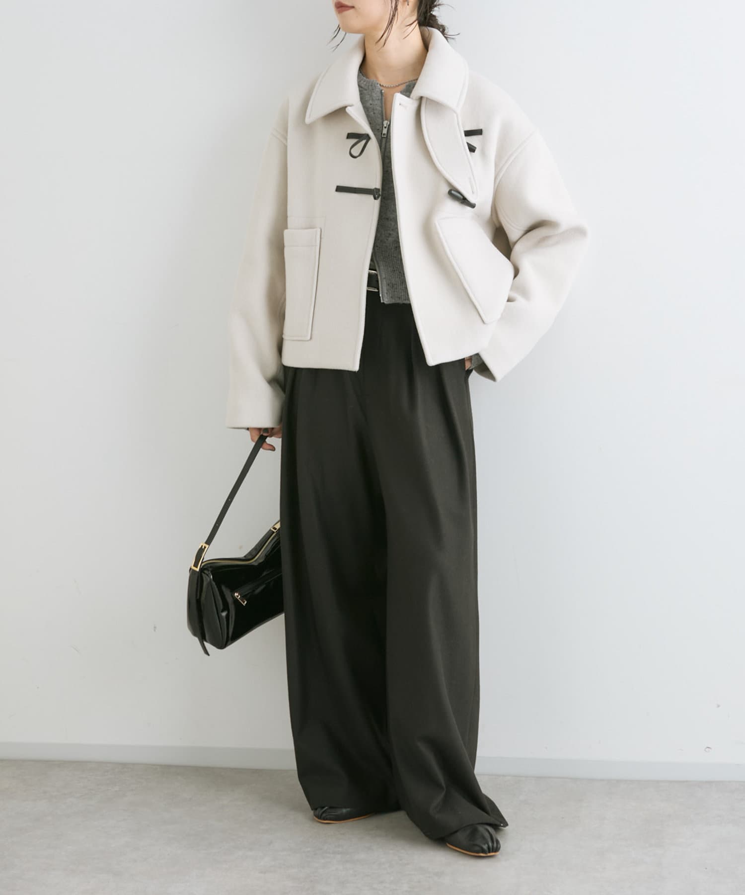 RIVE DROITE】ショートダッフルコート | OUTLET(アウトレット