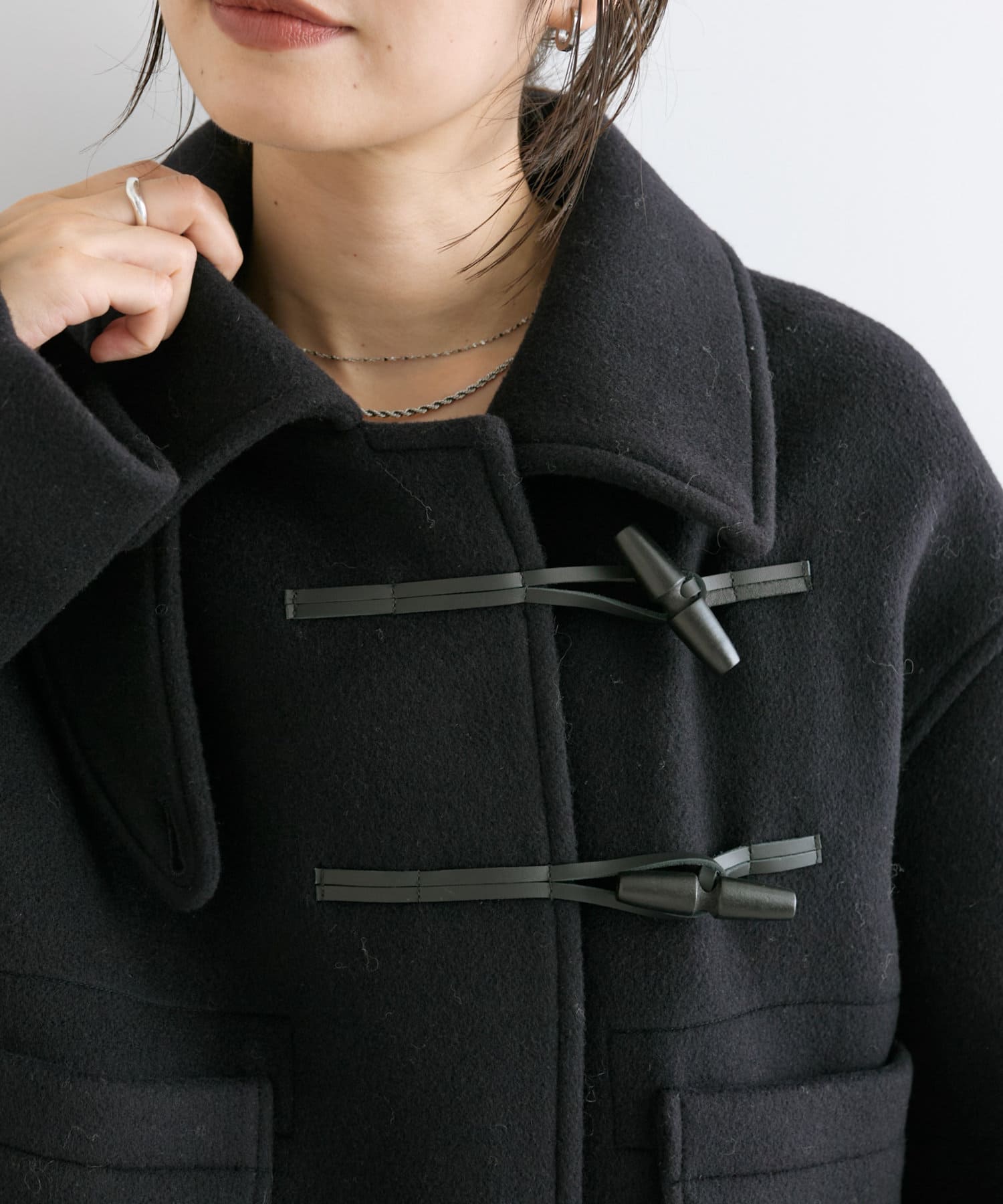 OUTLET(アウトレット) 【RIVE DROITE】ショートダッフルコート