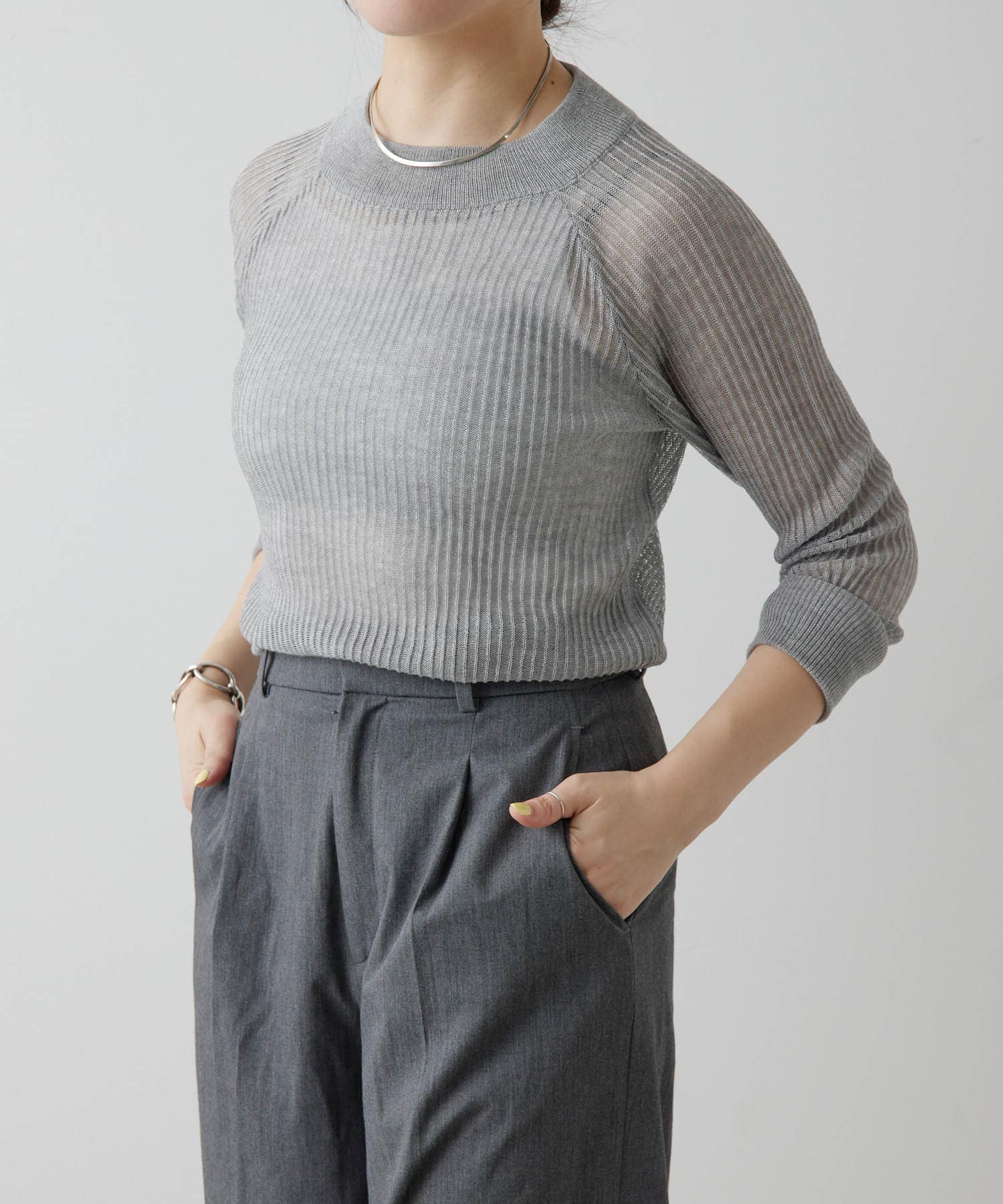 ear PAPILLONNER】シアーニット【SUM1 STYLE】 | OUTLET