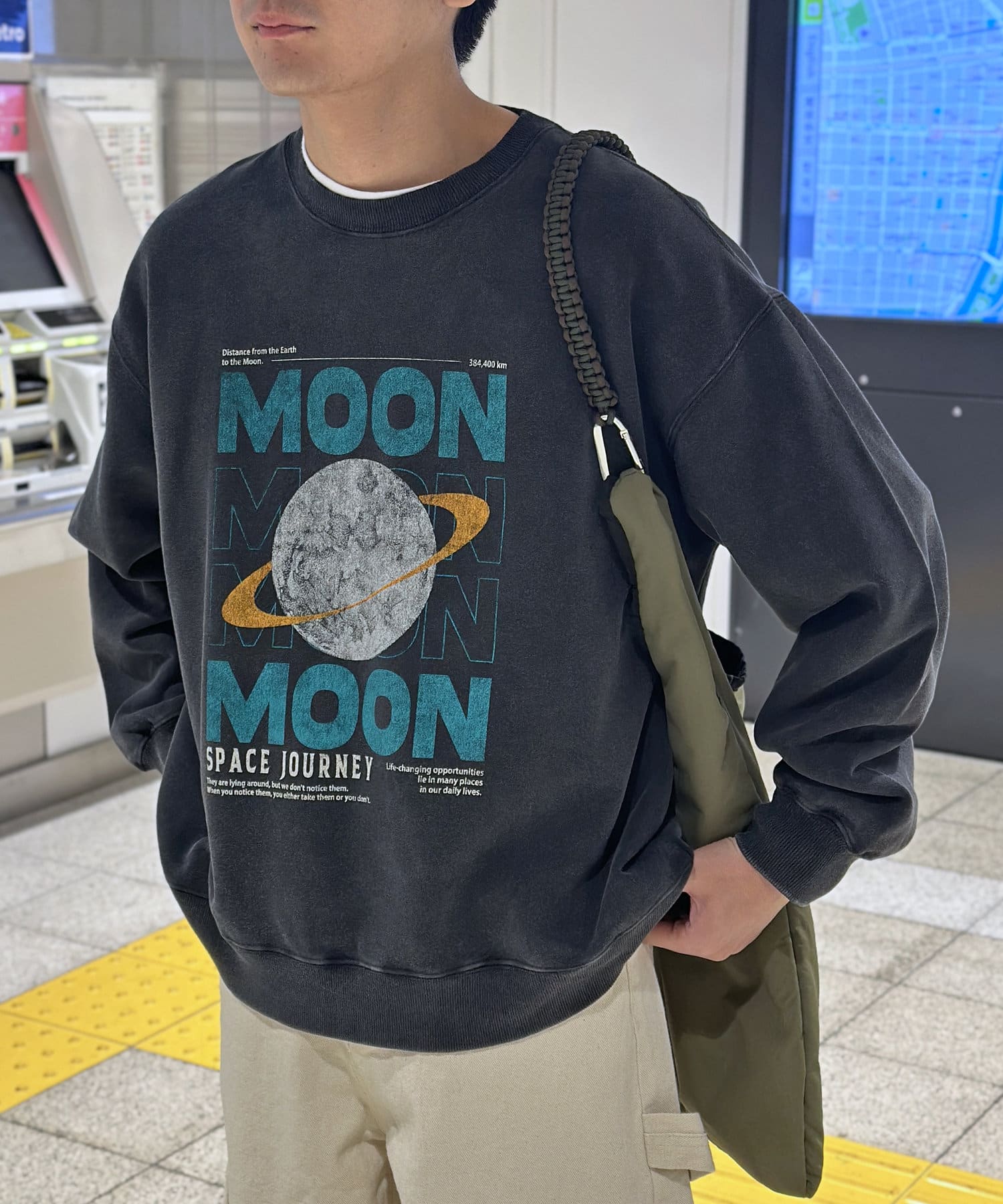 パウダー加工裏毛スウェット | CPCM(シーピーシーエム)レディース