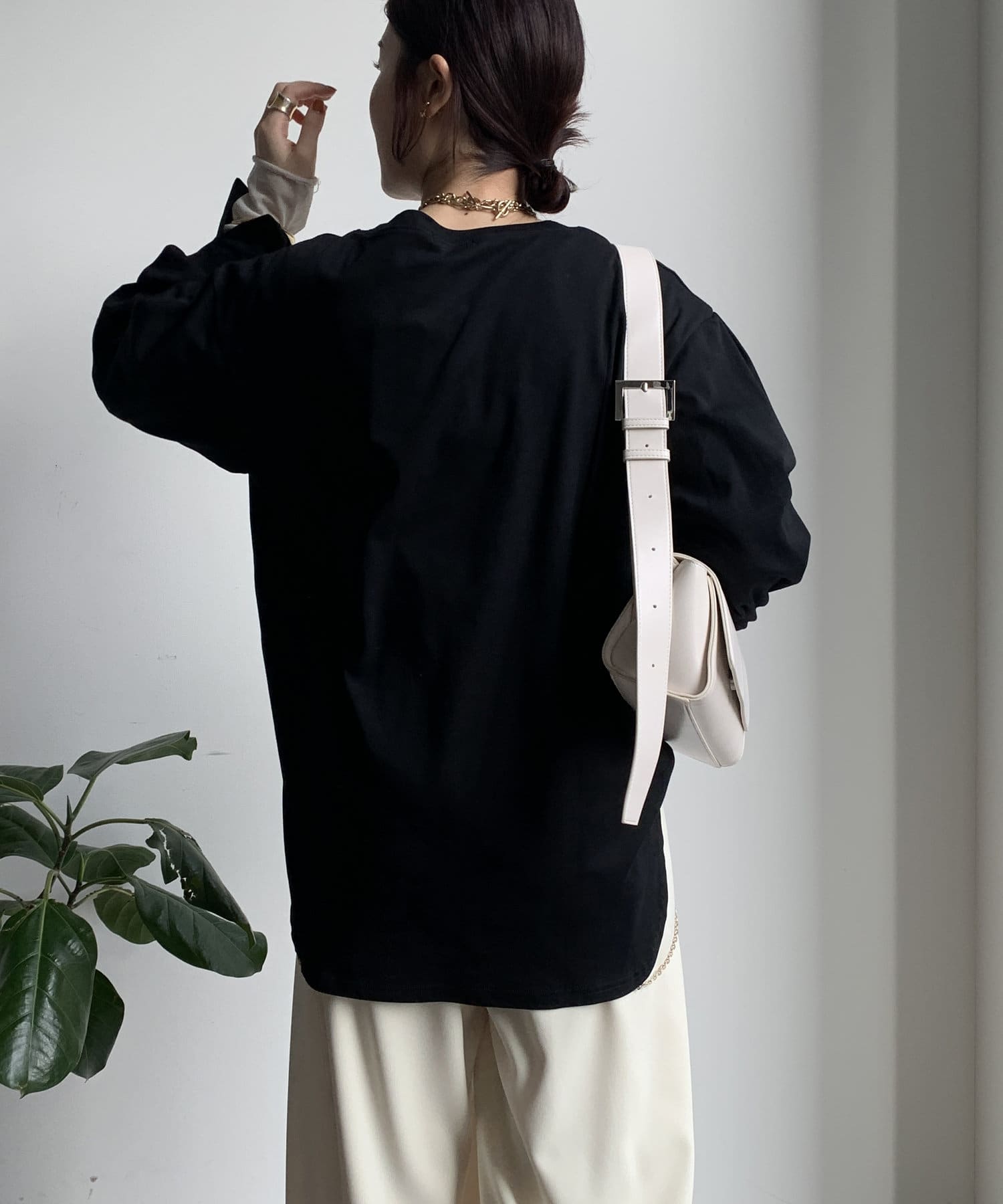 DOUDOU(ドゥドゥ) 【WEB限定】MaisoulフロッキーロゴロンTEE