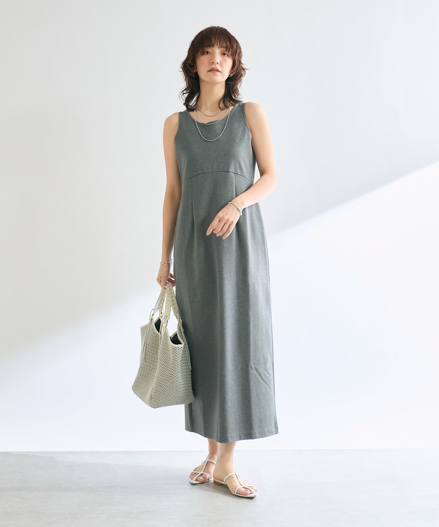 RIVE DROITE リヴドロワ　curvesワンピース 新品 RIVE DROITE curvesワンピース リヴドロワ ブラック - メルカリ