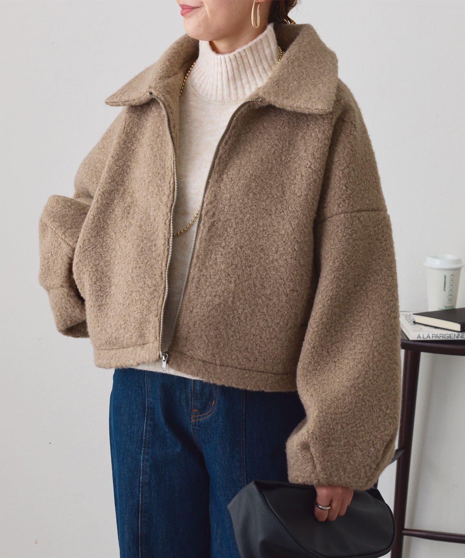 再入荷】シープボアショートジャケット | Remind me and forever