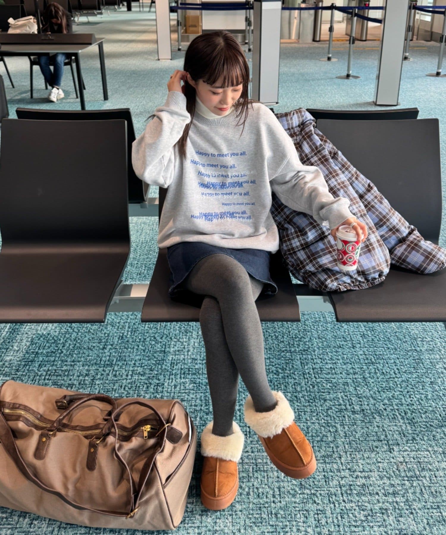 メッセージロゴ刺繍スウェット | CIAOPANIC TYPY(チャオパニック