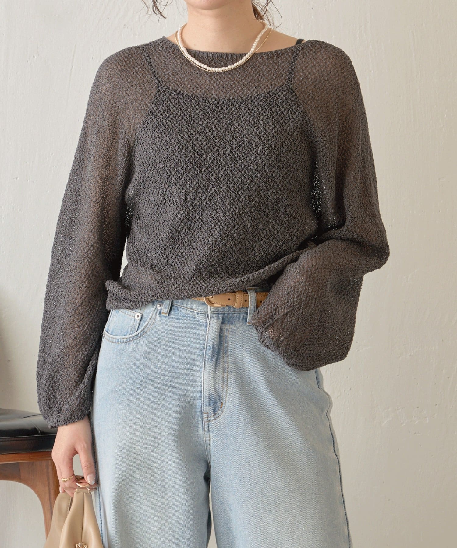 ペーパーヤーンルーズニット | Jena espace merveilleux(ジェナ