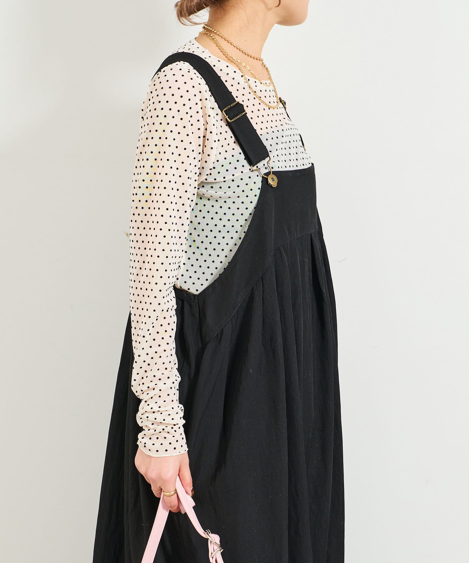 un dix cors アンディコール デニムジャンスカ　Lサイズ　新品・未使用 un dix cors（アンディコール）の「《2サイズ展開》デニム