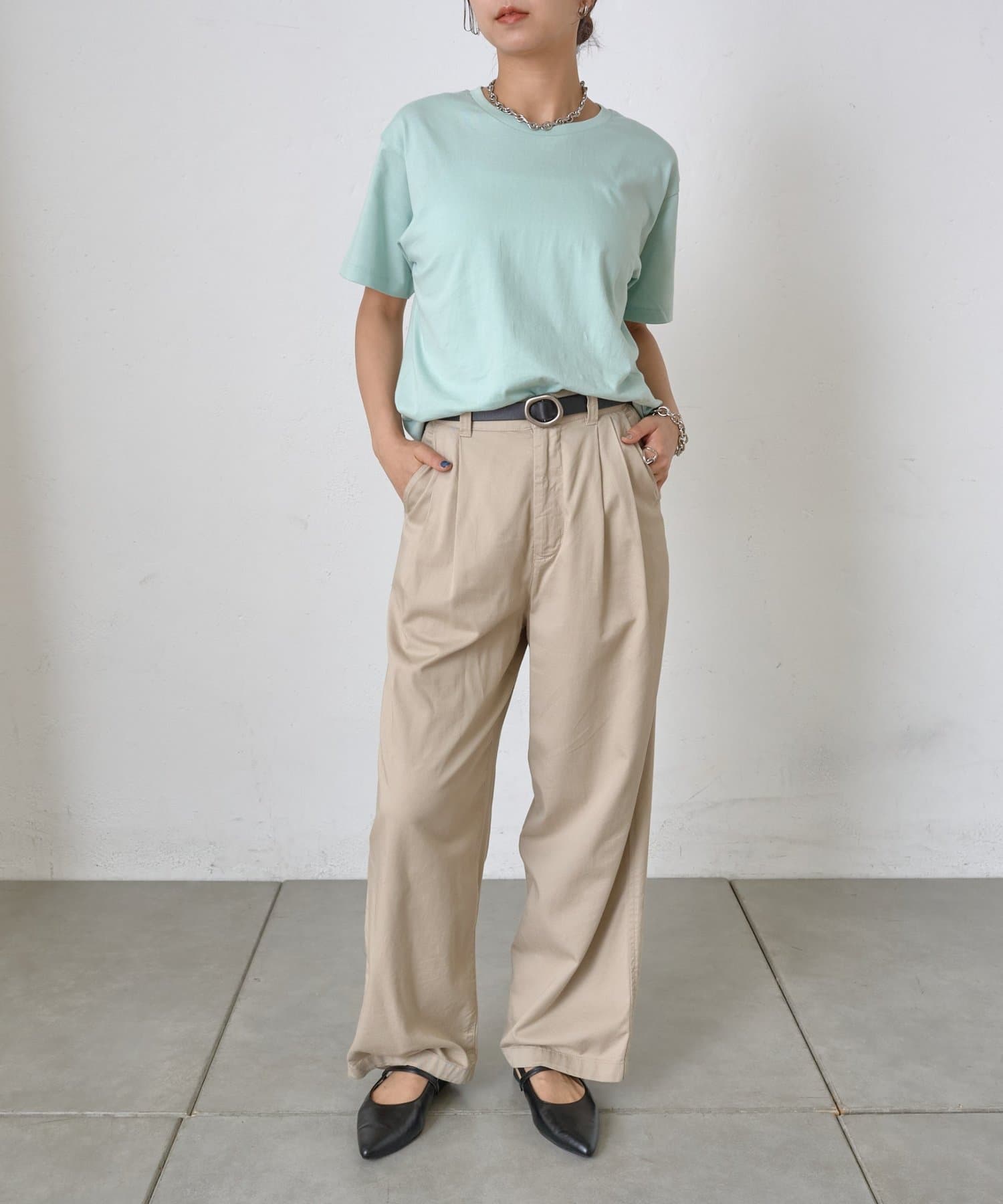 COLONY 2139(コロニー トゥーワンスリーナイン) 【動画あり/UNISEX/8色展開】ラウンドボディコットンTシャツ
