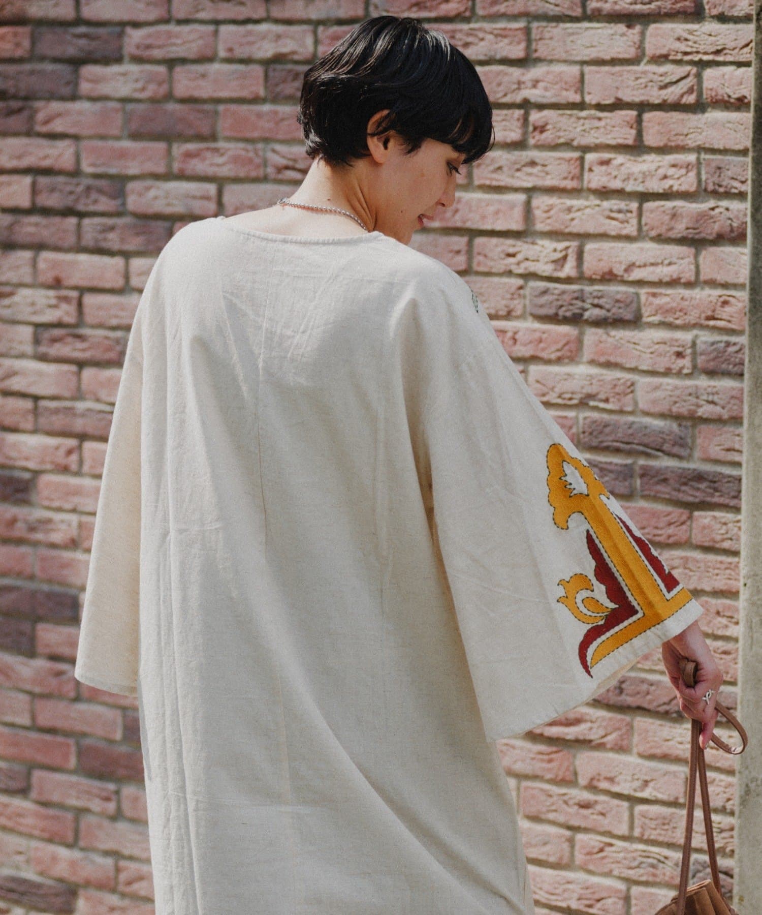 aguni エンブロイダリーIラインワンピ　¥12,100 aguni】エンブロイダリーIラインワンピ | CIAOPANIC TYPY(チャオ