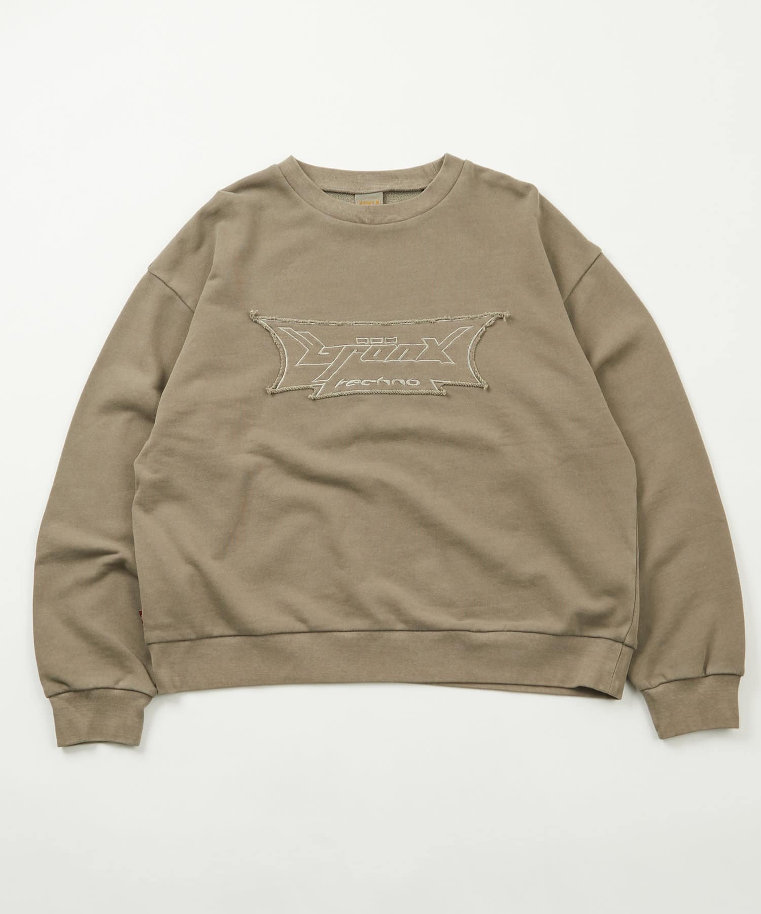 WHO'S WHO gallery(フーズフーギャラリー) レディース 【UNISEX/ユニセックス】BRONXパッチ刺繍スウェット グレー