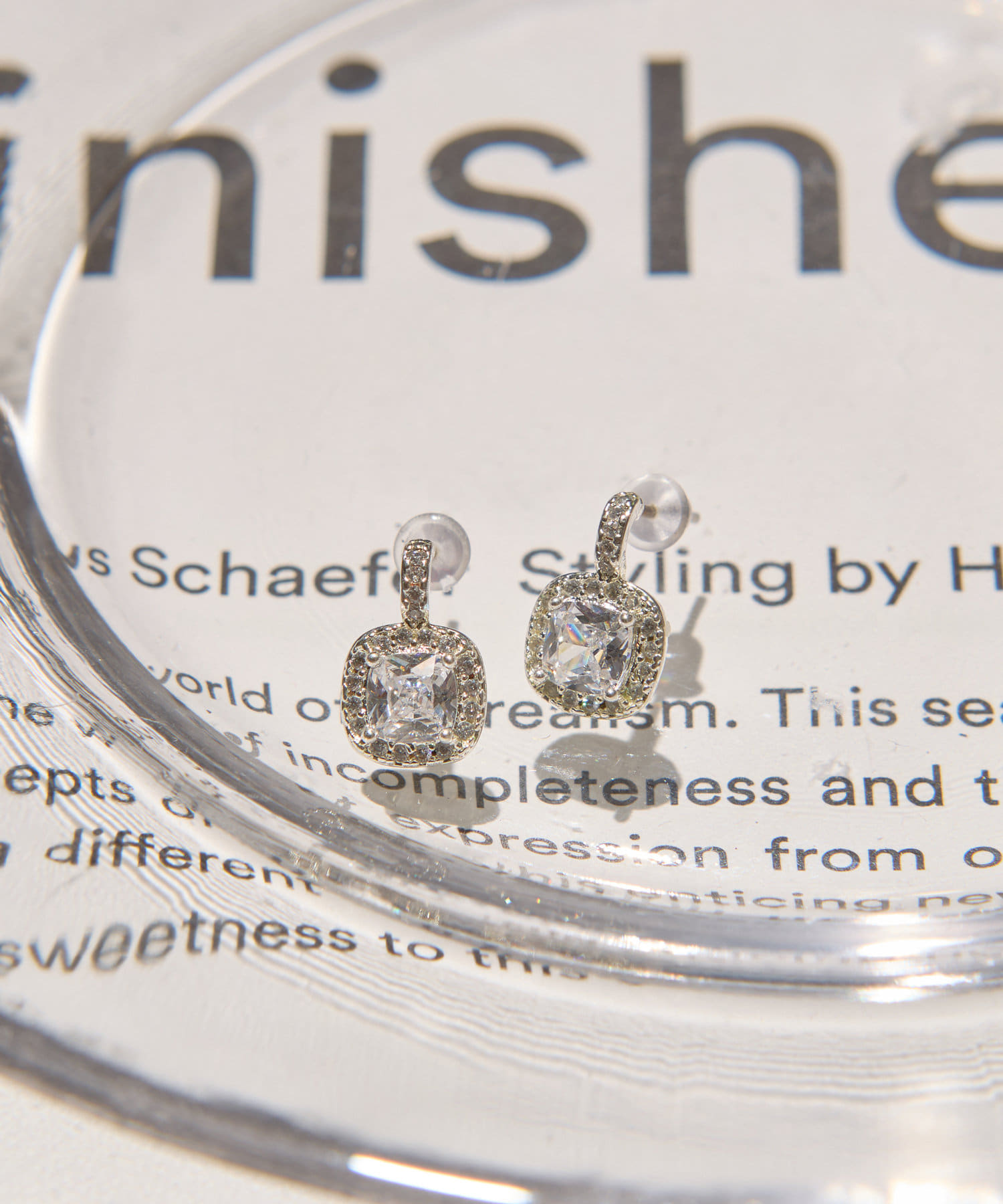 Lattice(ラティス) ビジュースクエアピアス