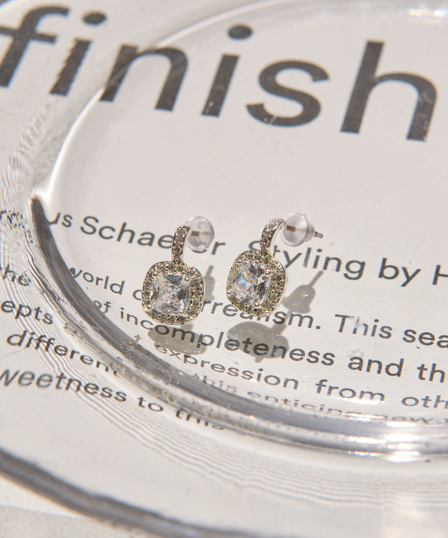 Lattice(ラティス) ビジュースクエアピアス