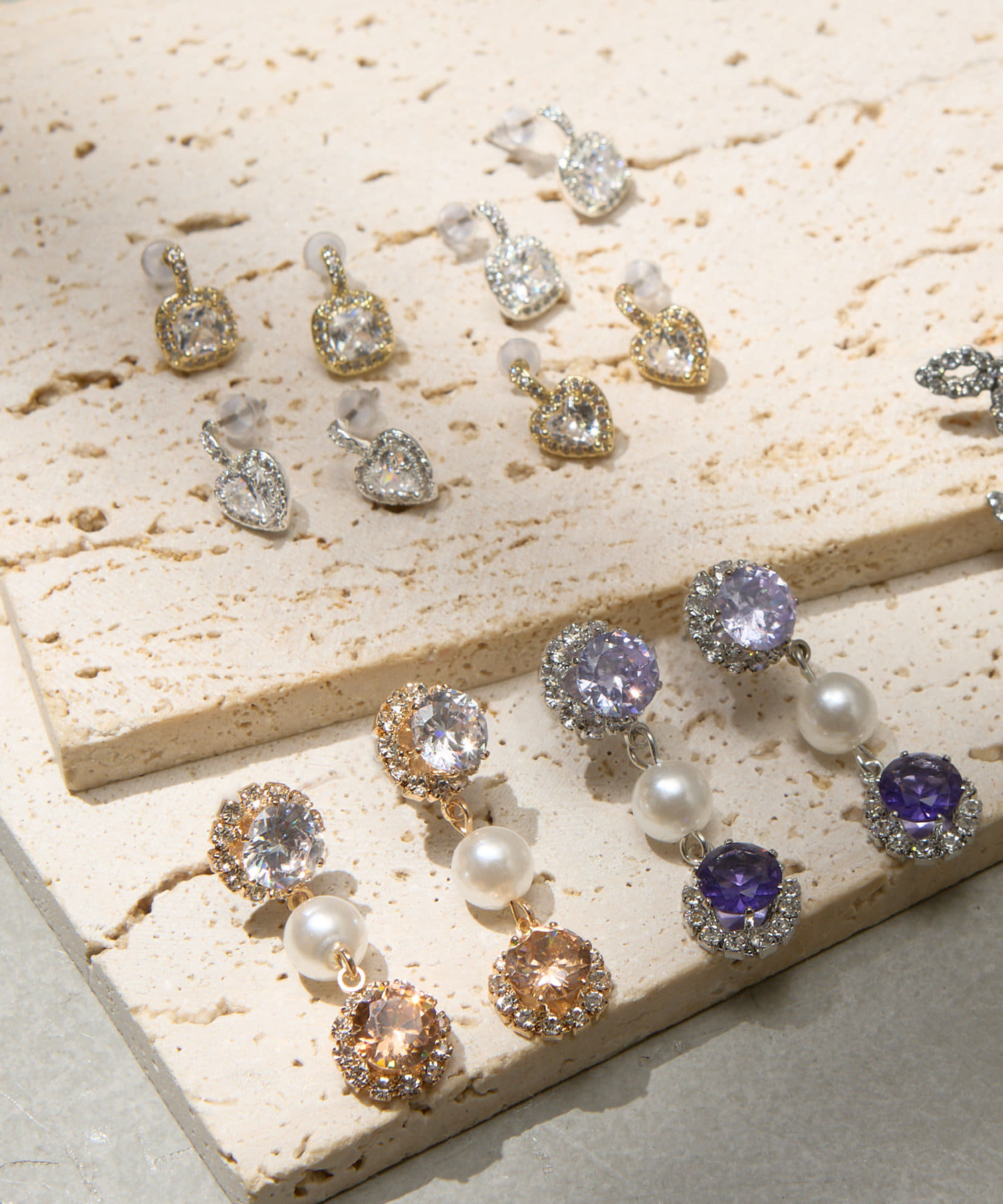 Lattice(ラティス) ビジュースクエアピアス