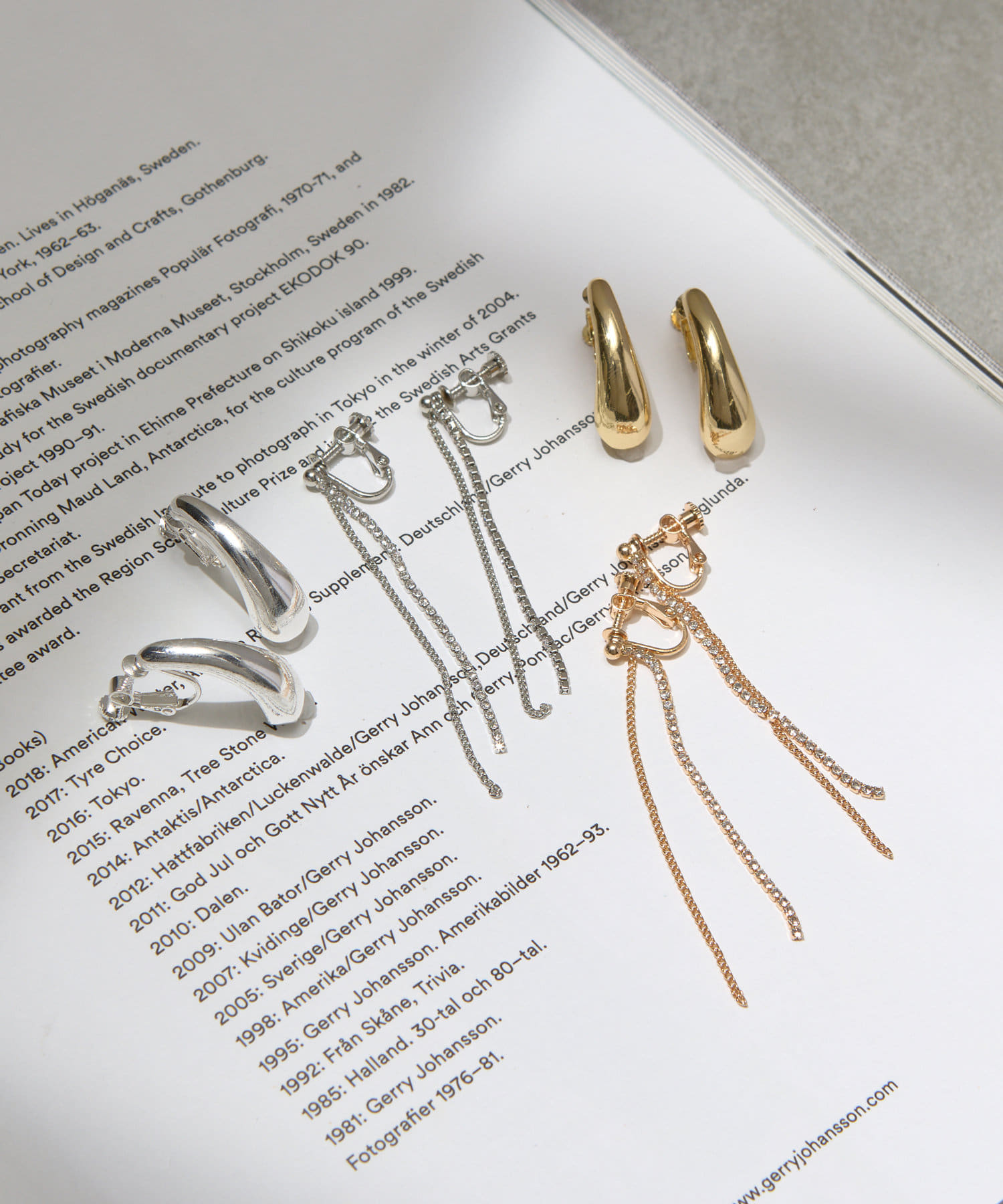 Lattice(ラティス) ニュアンスメタルイヤリング