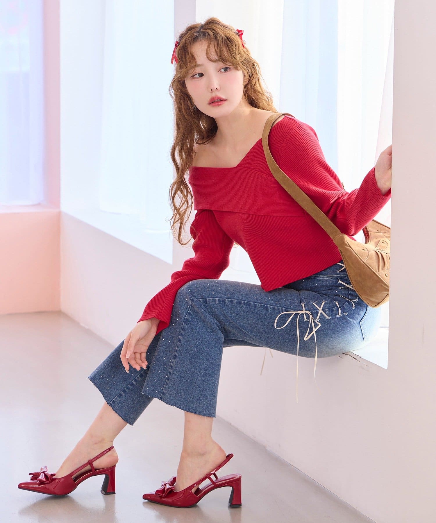 【LOOKPLE】 Look Nortier サマー アイス プリーツ セットアップ LOOKPLE】 Look Nortier サマー アイス プリーツ セットアップ