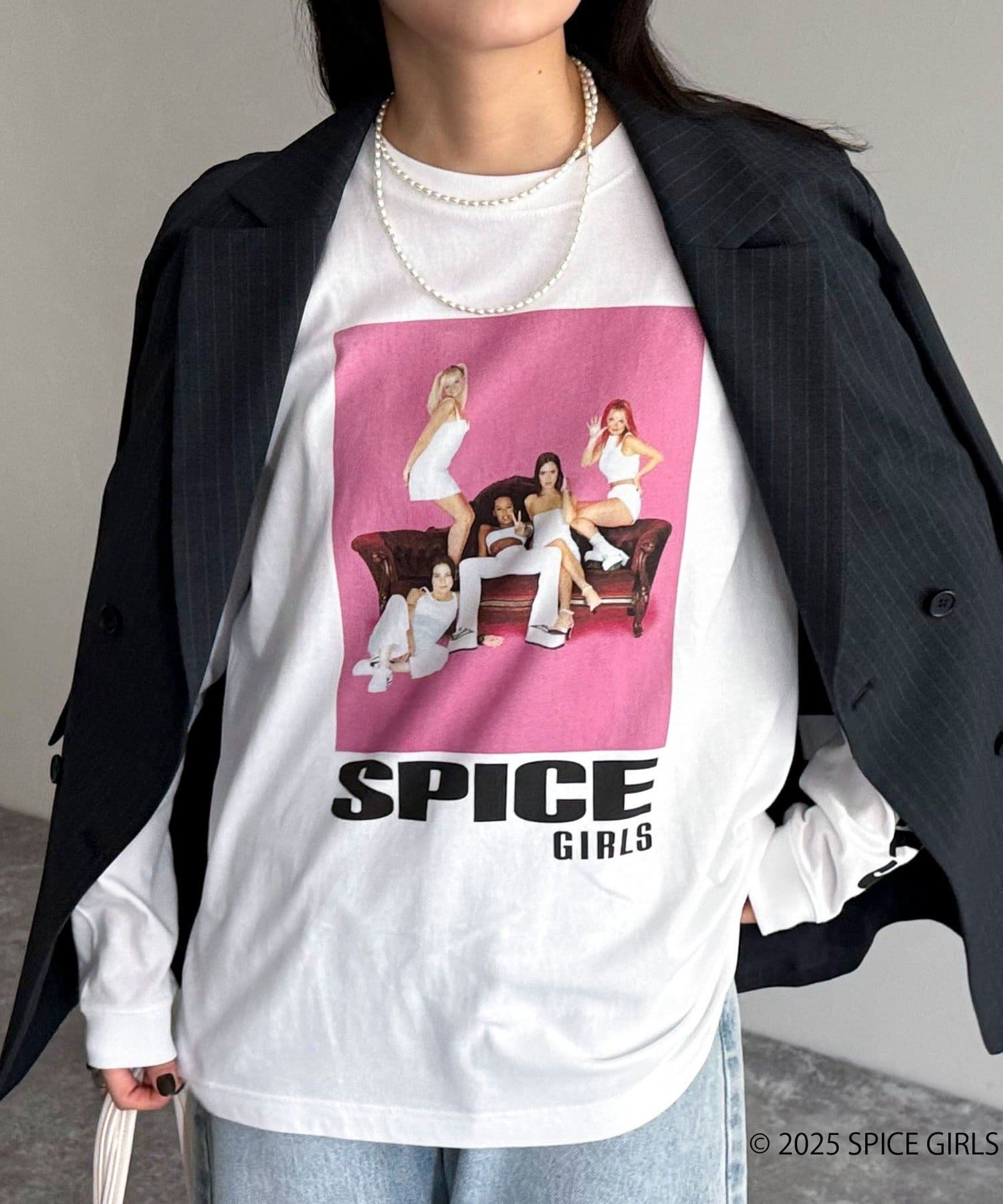 tシャツ 「GOOD ROCK SPEED/グッドロックスピード」SPICE GIRLSロンTシャツ レディース GOOD ROCK SPEED/グッドロックスピード】SPICE GIRLSロンTシャツ