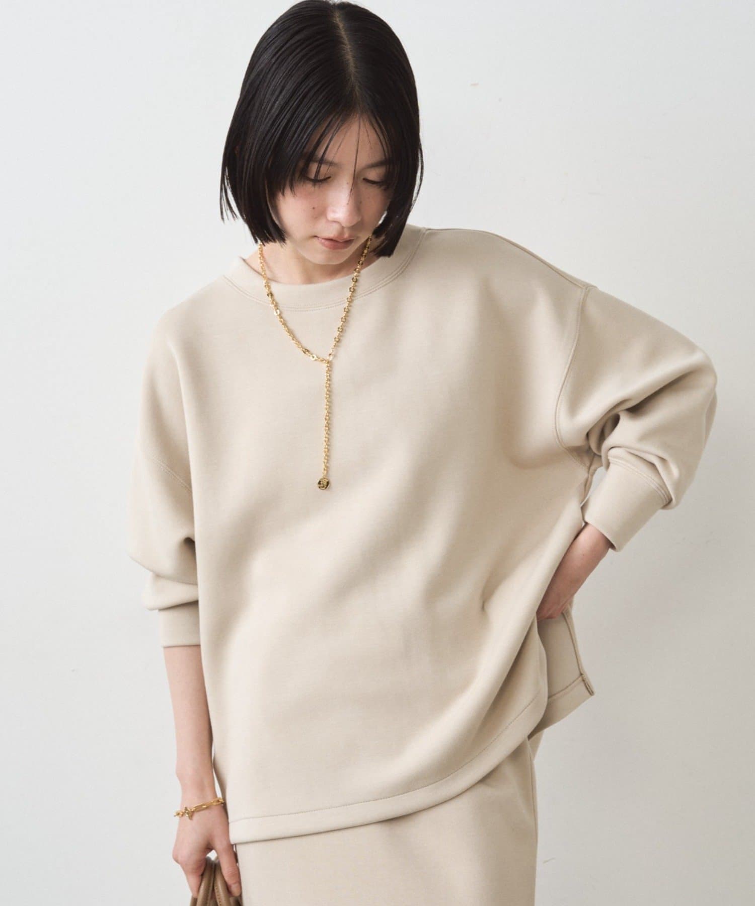 LOUNGEDRESS(ラウンジドレス) 【12/5 12:00~新色ライトベージュ予約開始】@_shirabe.s_コラボカラー【人気のポンチシリーズが再登場！】ポンチプルオーバー