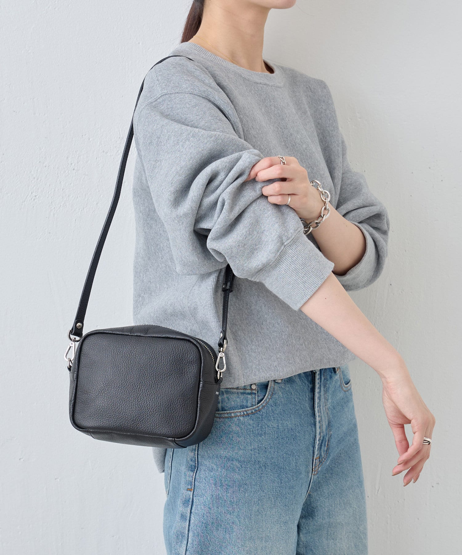 russet(ラシット) レザー2wayミニショルダーバッグ
