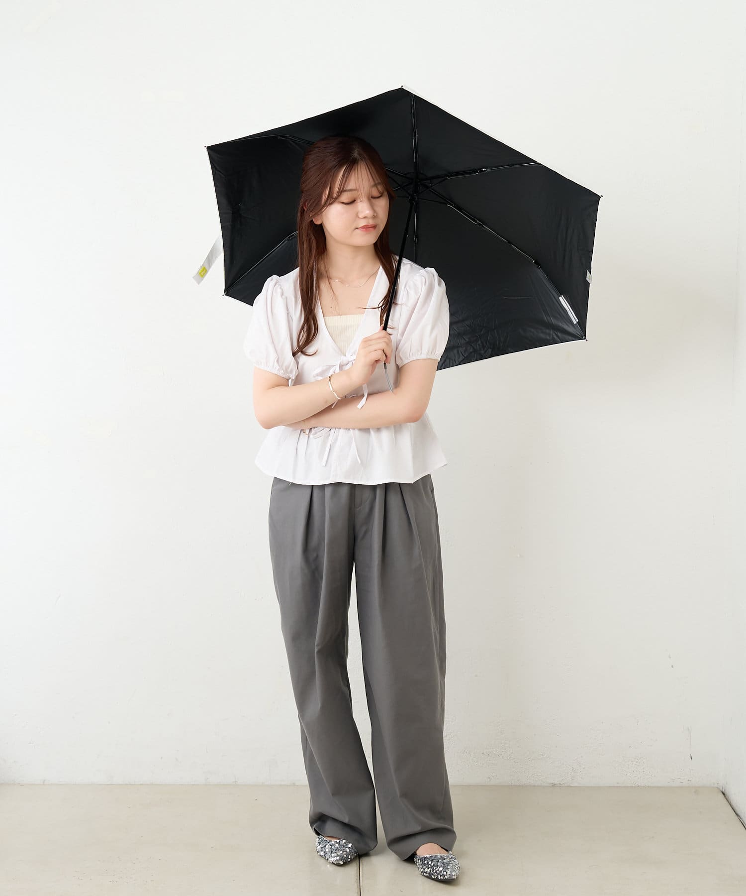 ラディクール 55cm 晴雨兼用日傘 軽量 パラソル ユニセックス