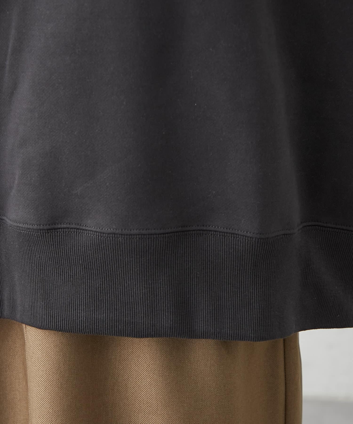 Remind me and forever(リマインドミーアンドフォーエバー) 【NUNIFE】裏起毛ハーフZIPプルオーバー