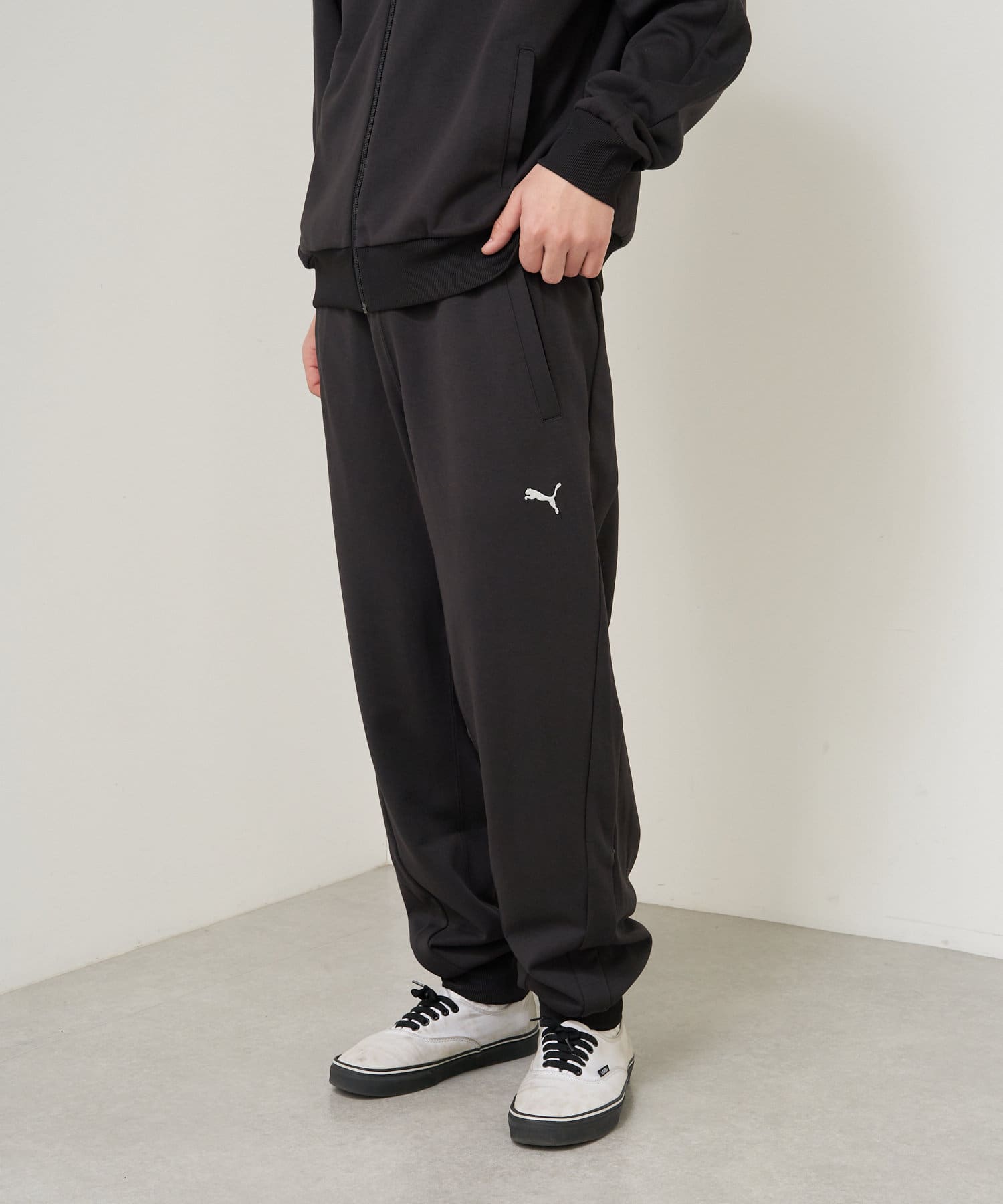 CIAOPANIC(チャオパニック) レディース 【PUMA/プーマ】PUMA x Scye T7 トラック パンツ ブラック