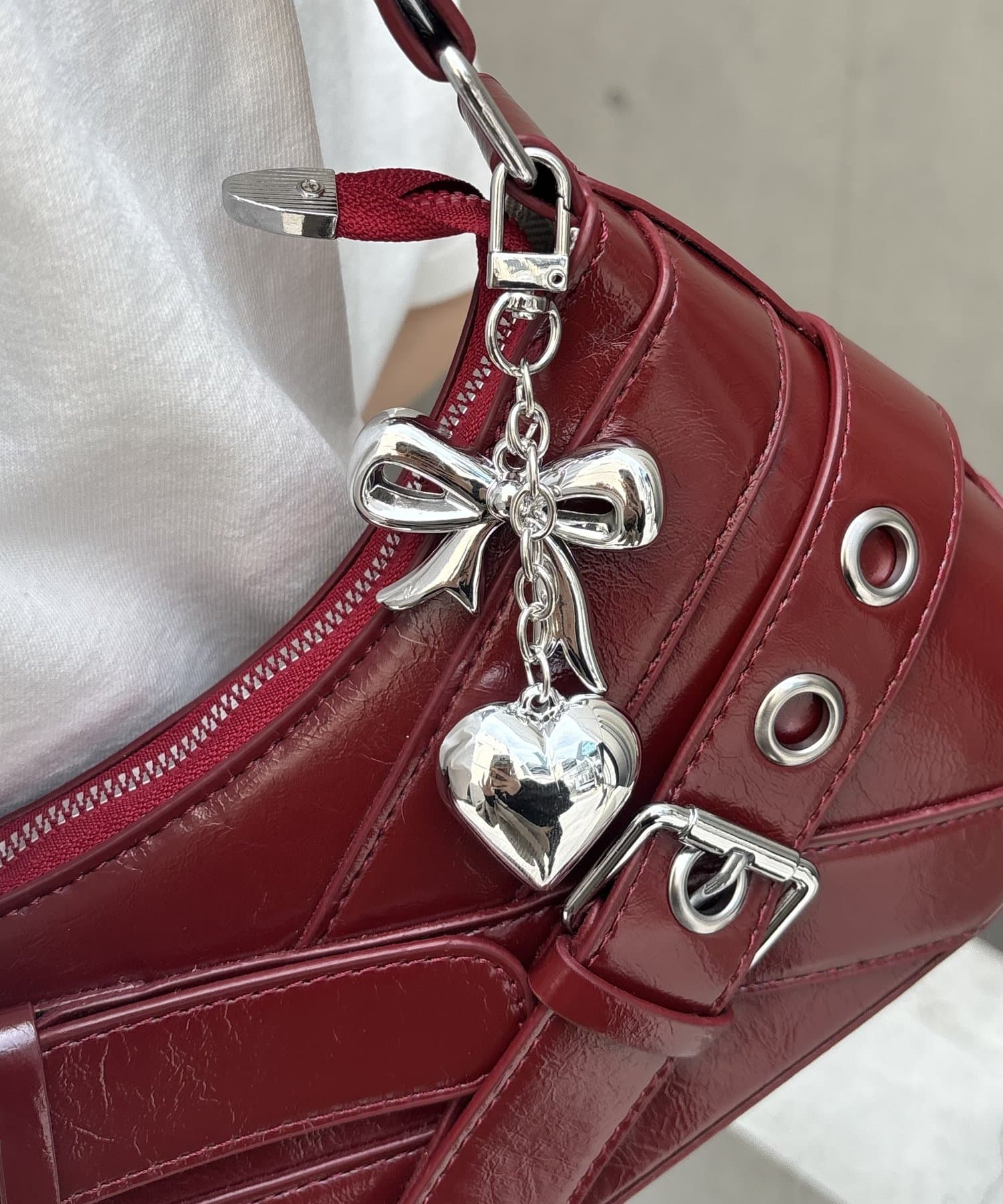 WHO’S WHO gallery(フーズフーギャラリー) リボンハートチャーム