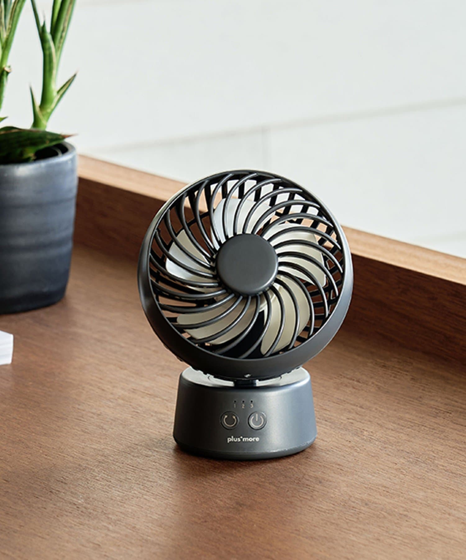 BIRTHDAY BAR(バースデイバー) ラウンドミニデスクファン首振り機能付