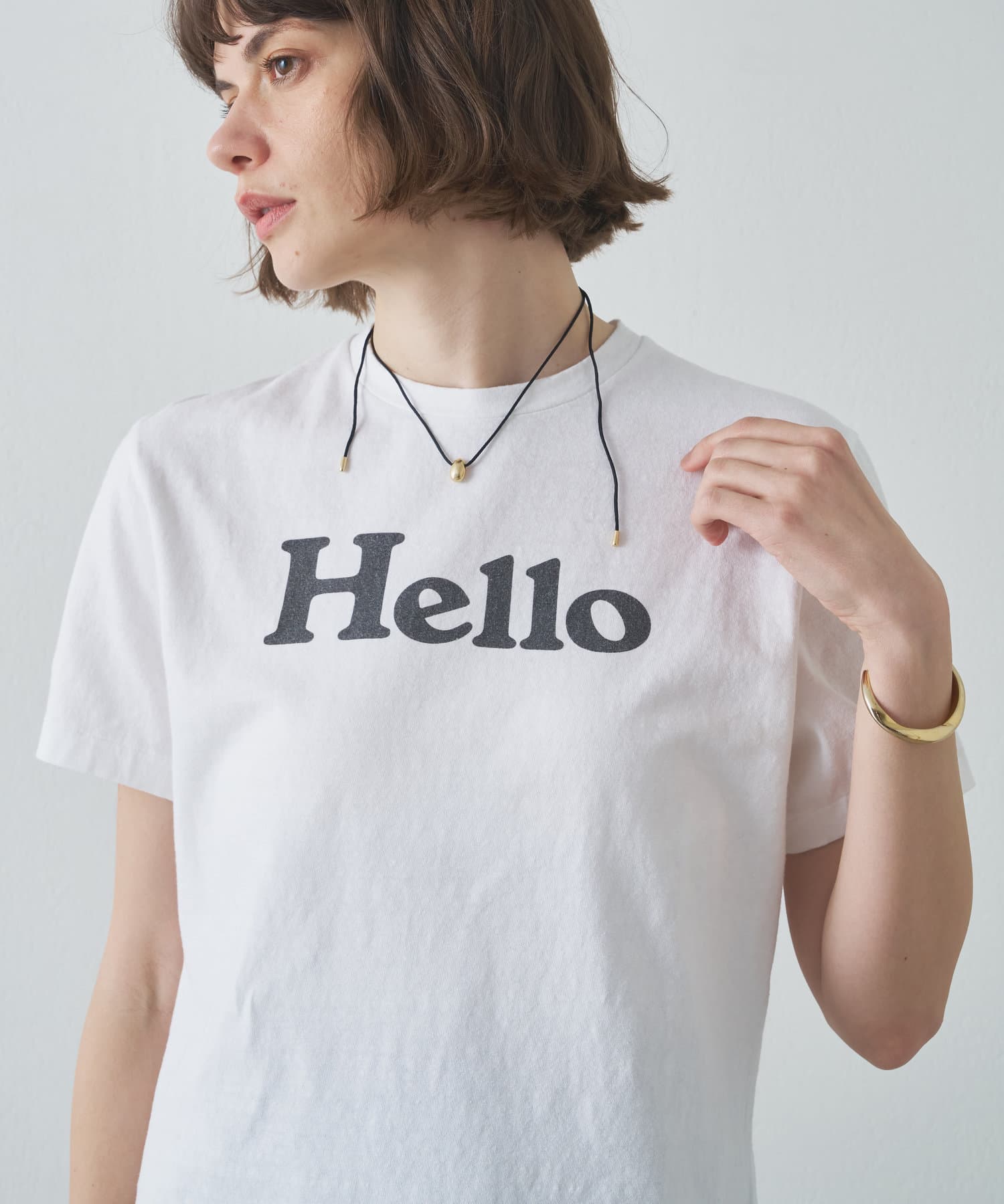 MADISONBLUE/マディソンブルー】HELLO NO SLEEVE TEE（タンク