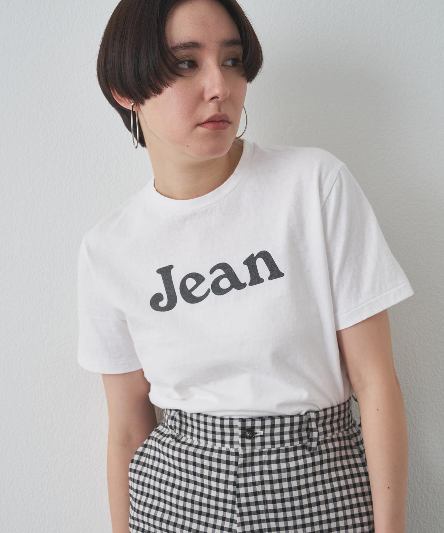 CREW NECK TEE JEAN | CUT&SEWN | MADISONBLUE