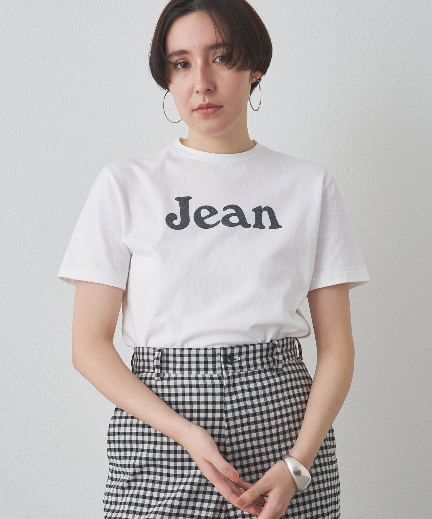 MADISONBLUE / CREW NECK TEE JEAN | Drawing Numbers