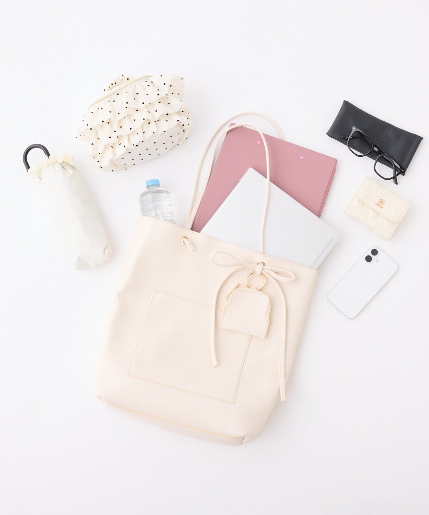 WEB限定】ポーチ付き大人トートバッグ | one after another NICE CLAUP