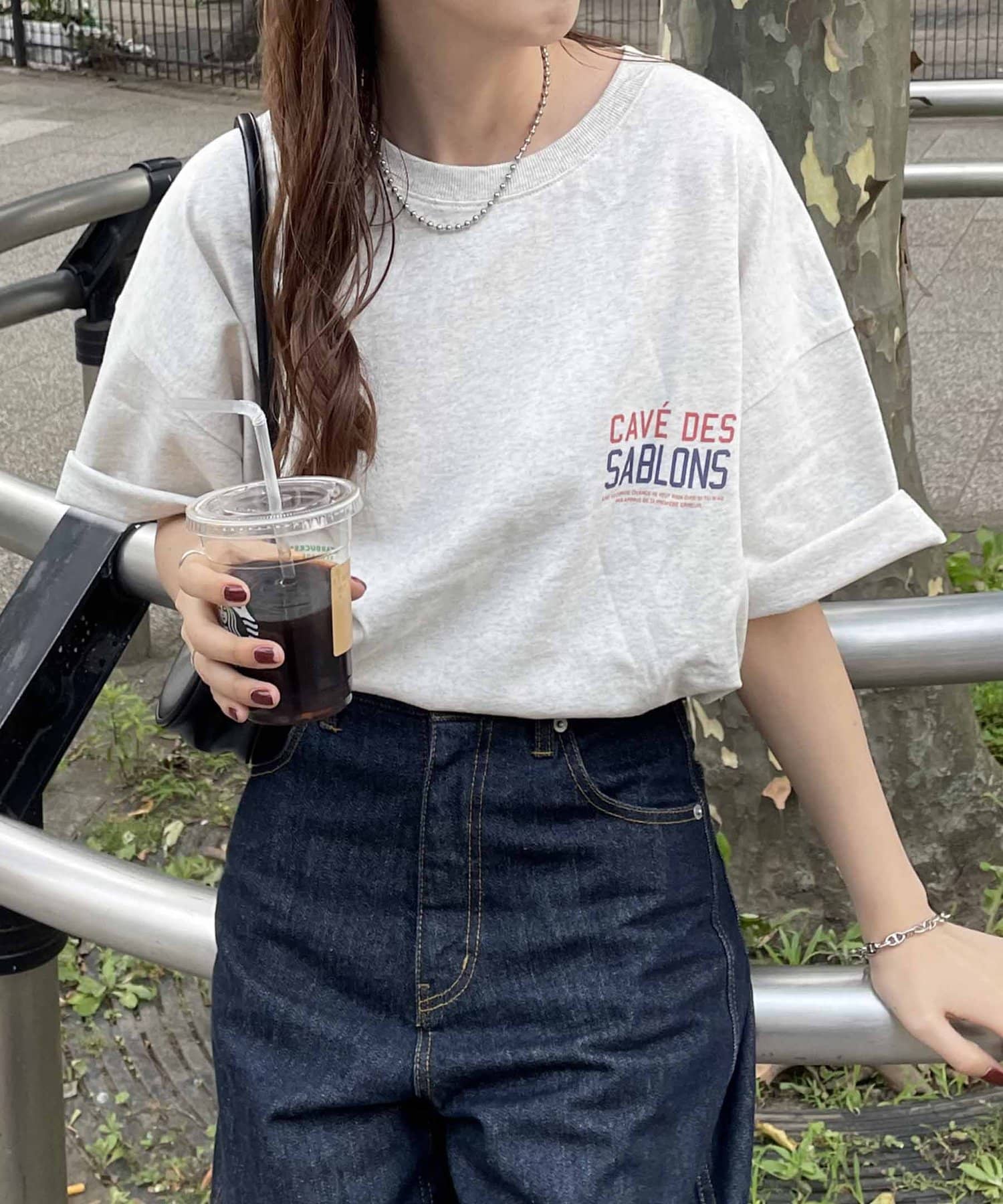 tシャツ 「WEB限定」フロントバック両面ロゴTEE レディース mi via loca tシャツ 「GILDAN」立体HIGH NOON ロゴTシャツ 「PT