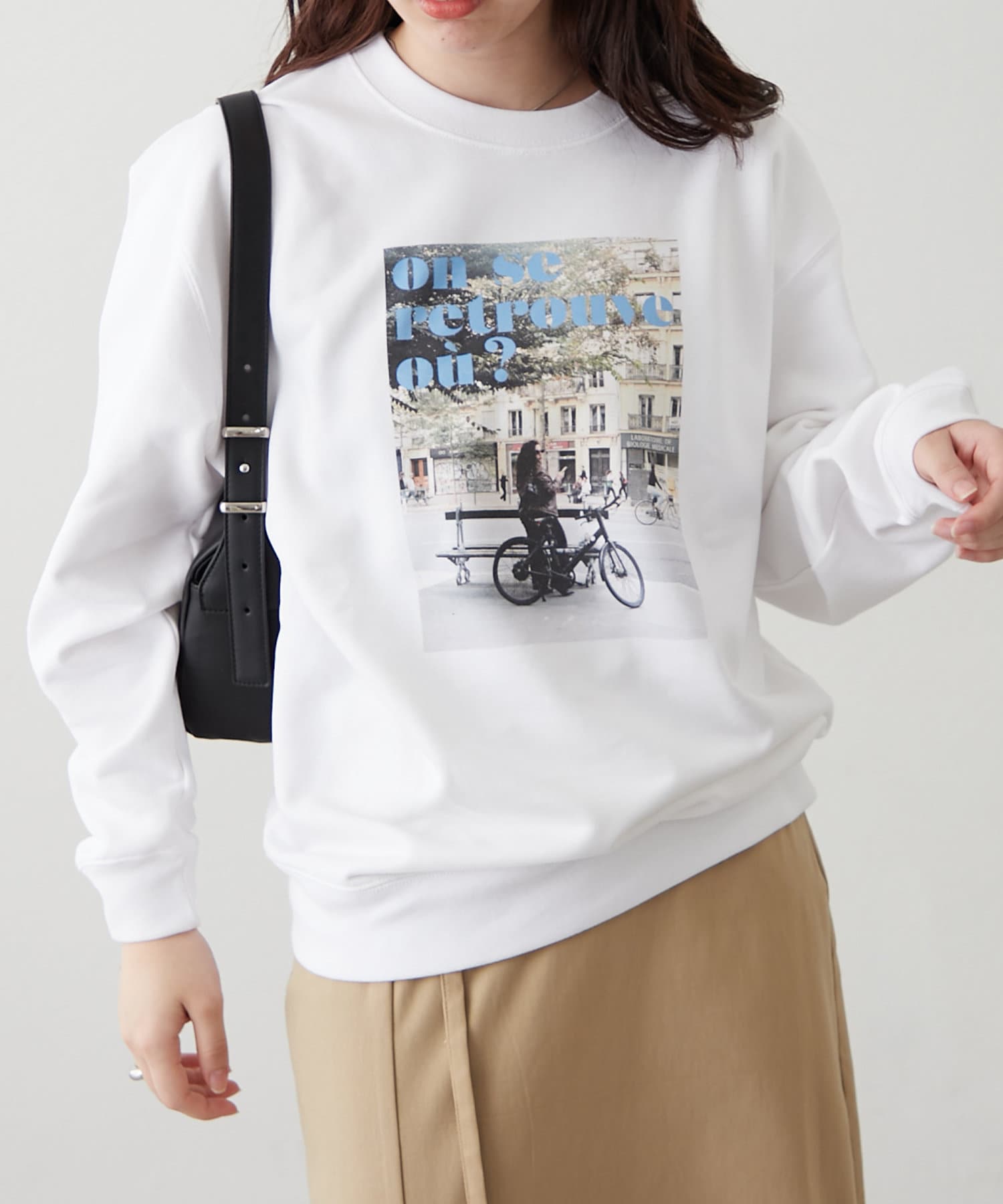 mystic - PHOTO スウェット セール】photoスウェット（Tシャツ/カットソー）｜mystic