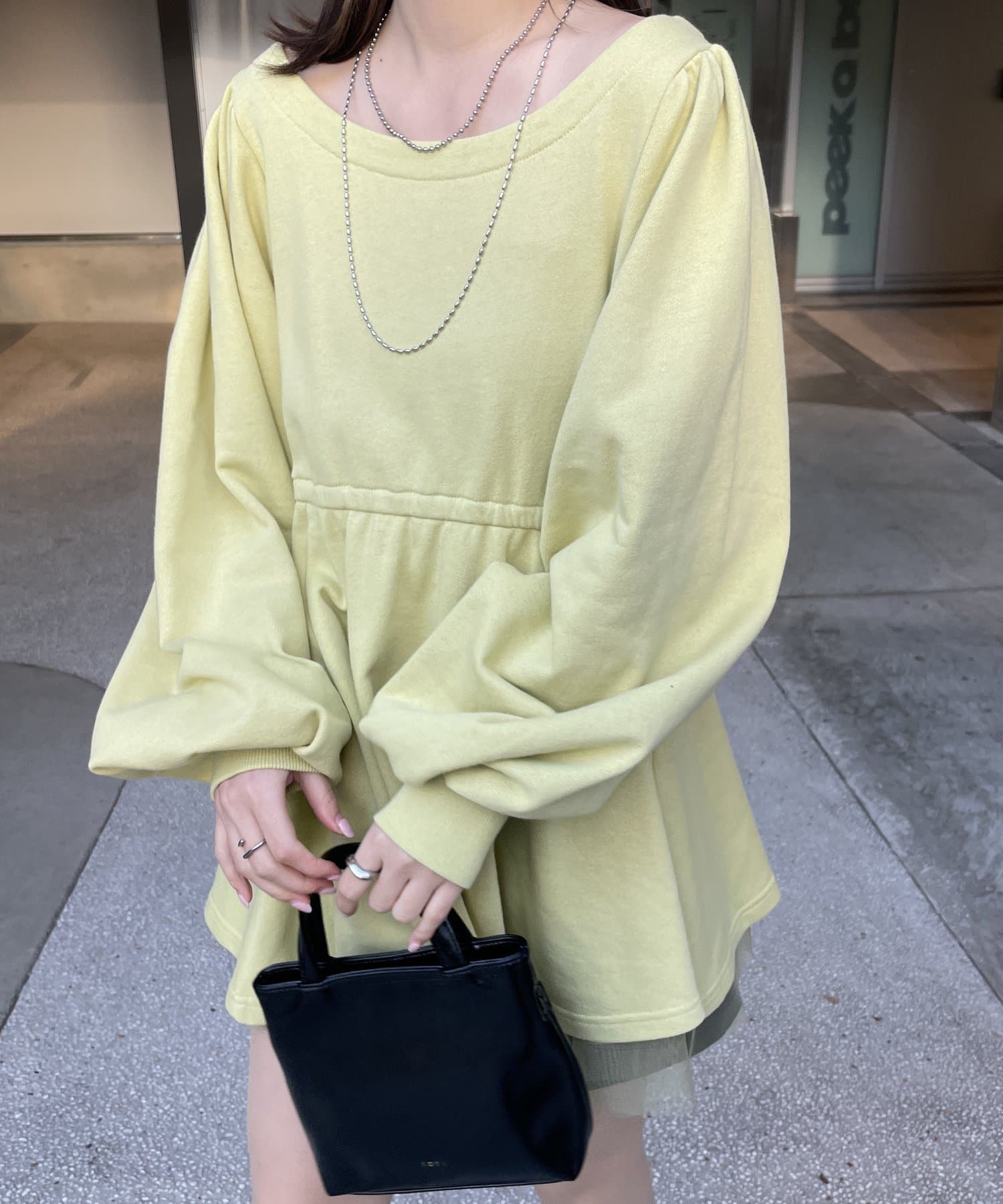 ワンピース Mi mline]ハーフZIPミニワンピース | mystic(ミスティック)レディース