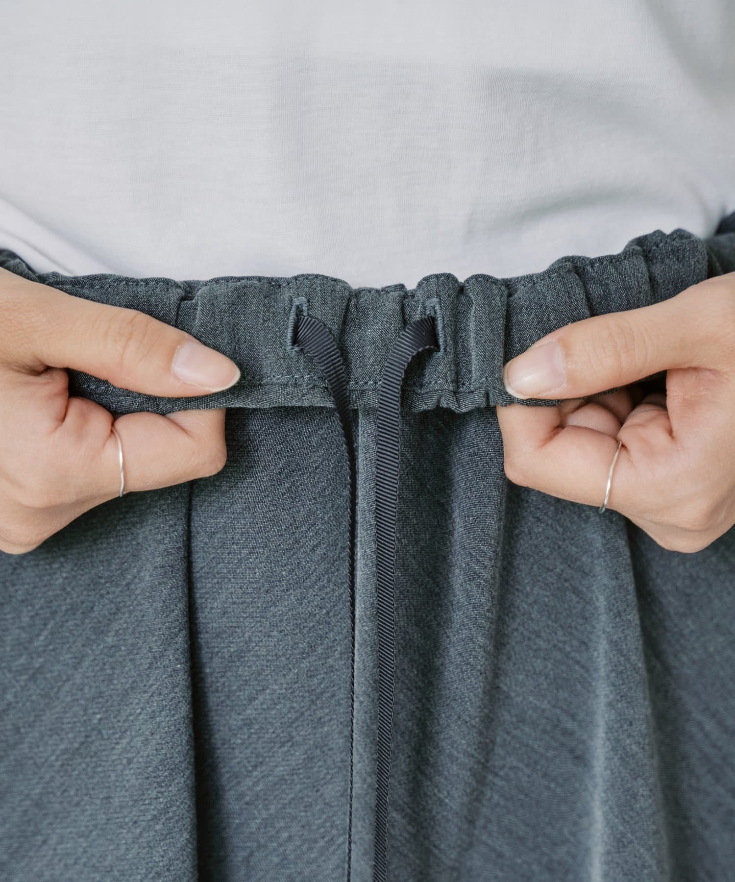 SHENERY(シーナリー) 【GWセットフェア対象アイテム】ダブルクロスワイドパンツ